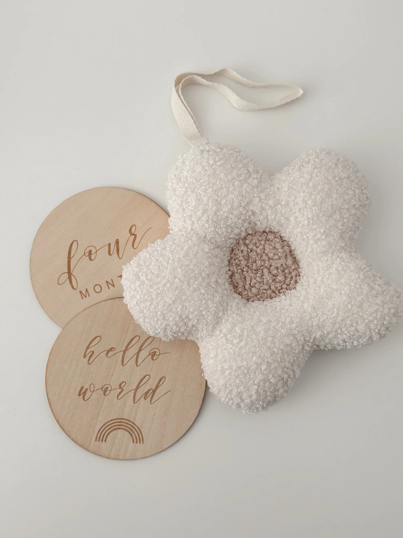 Organic Daisy Pacifier Holder