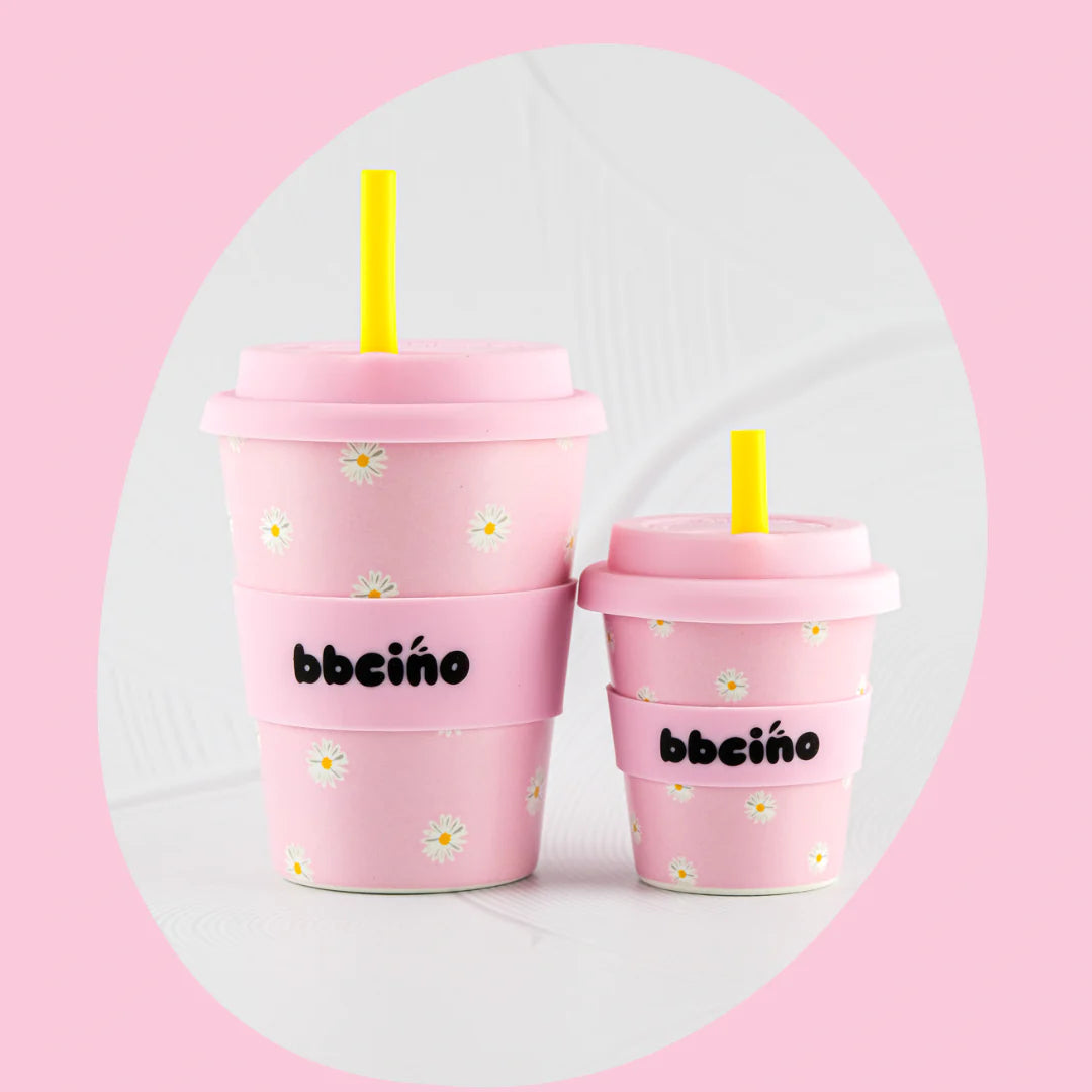 Daisy Baby in Pink | BiggieCino 350ml