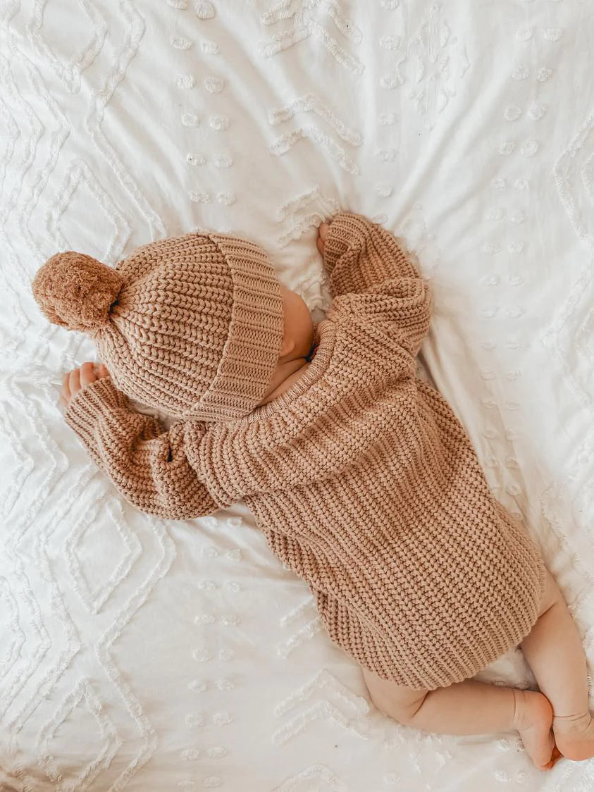 Chunky Romper | Blush