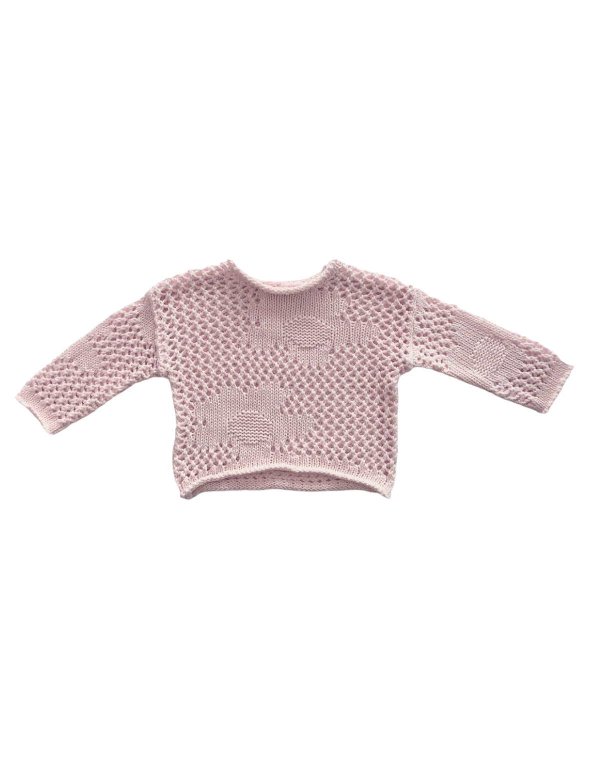 Crochet Pullover | Cherry Blossom