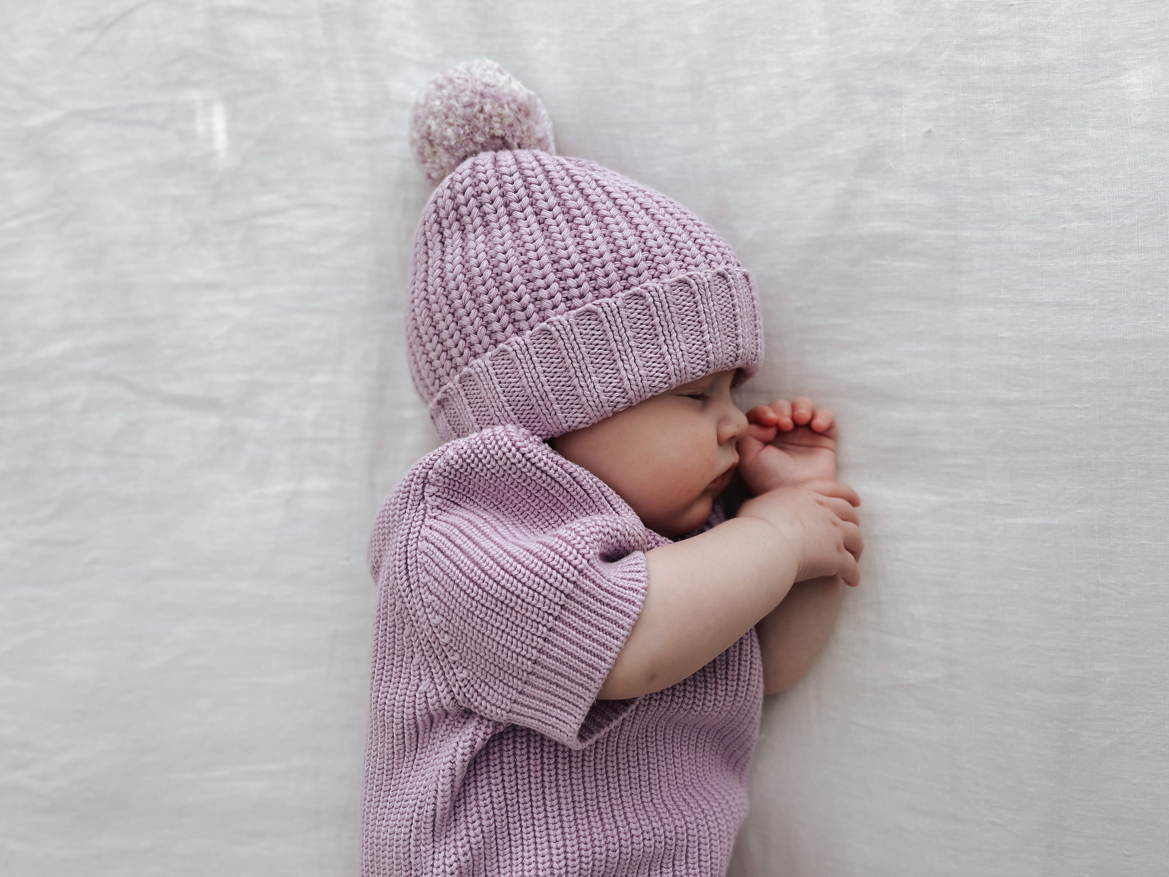 Tee Romper | Lilac
