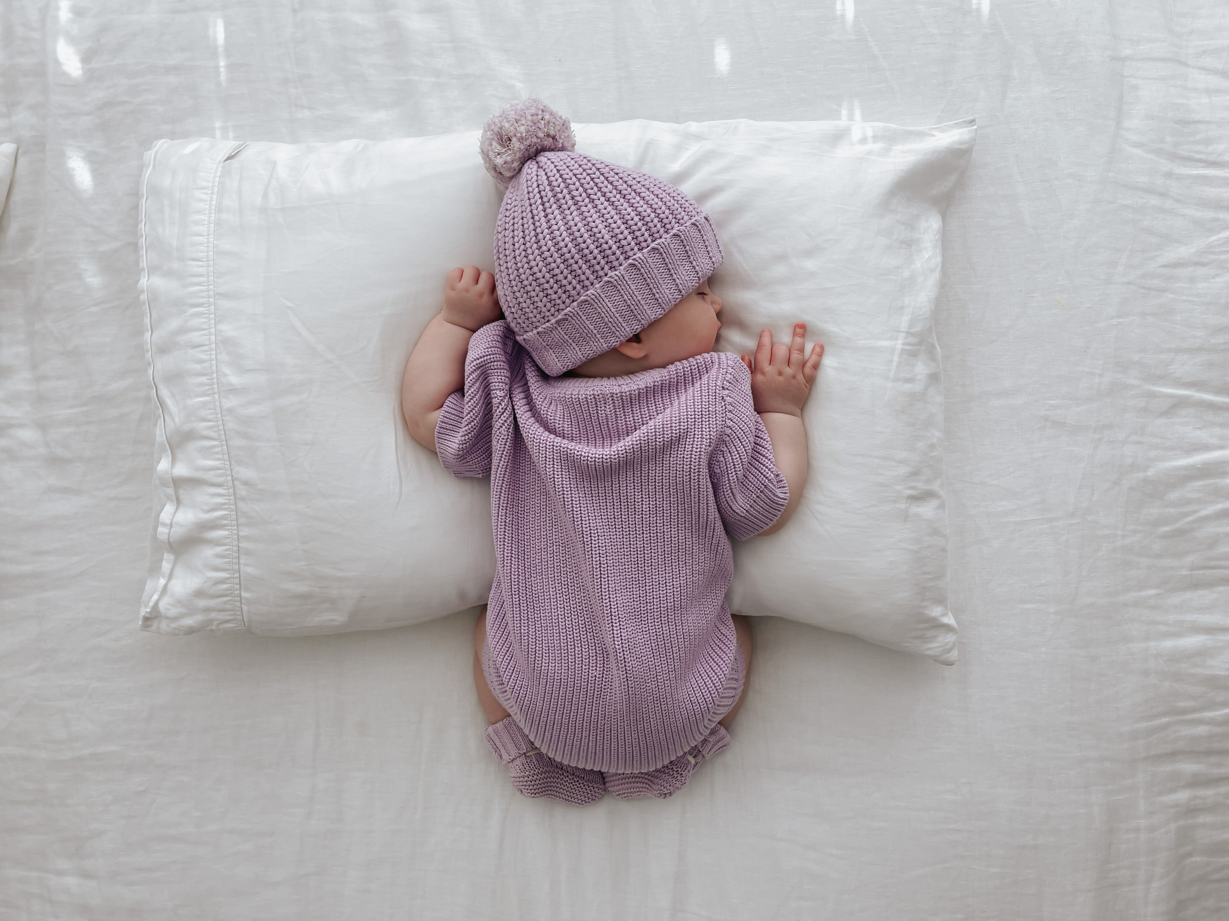 Tee Romper | Lilac