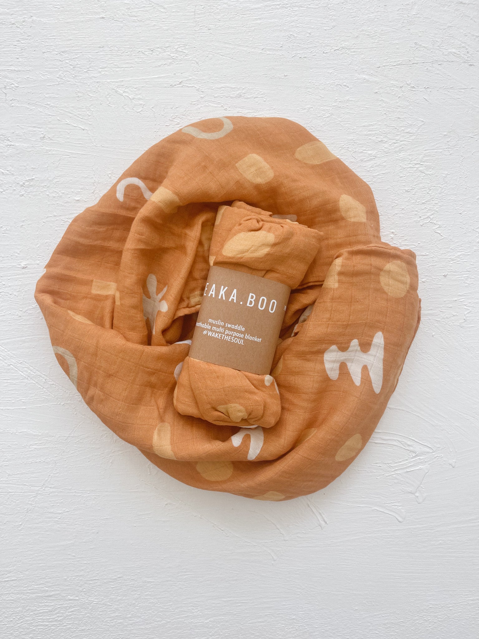 Seakaboo Organic Bamboo Cotton Baby Swaddle|Wrap - Bhumi