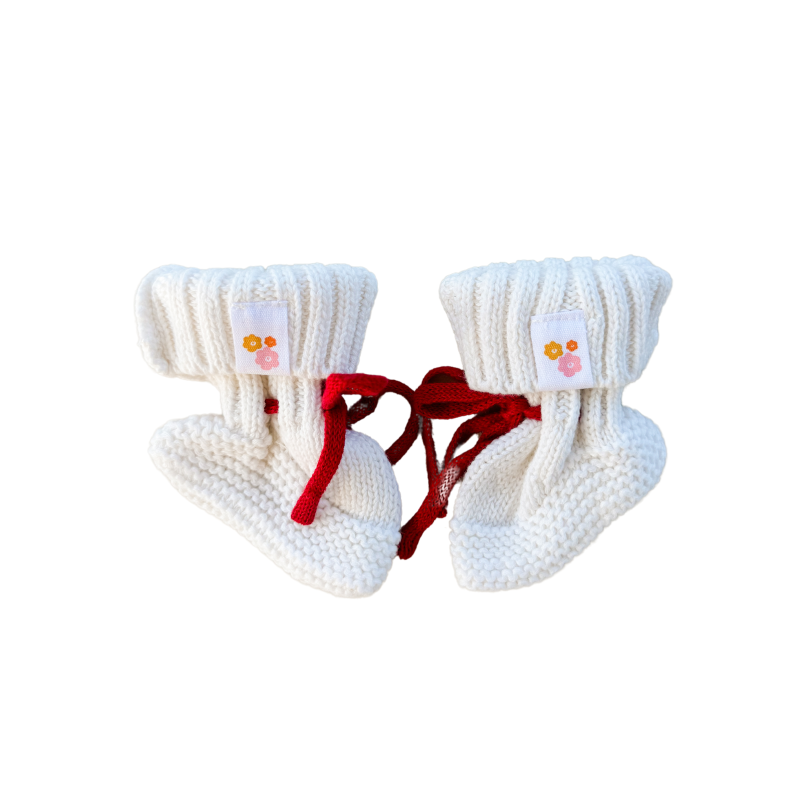Knitted Booties | Snow