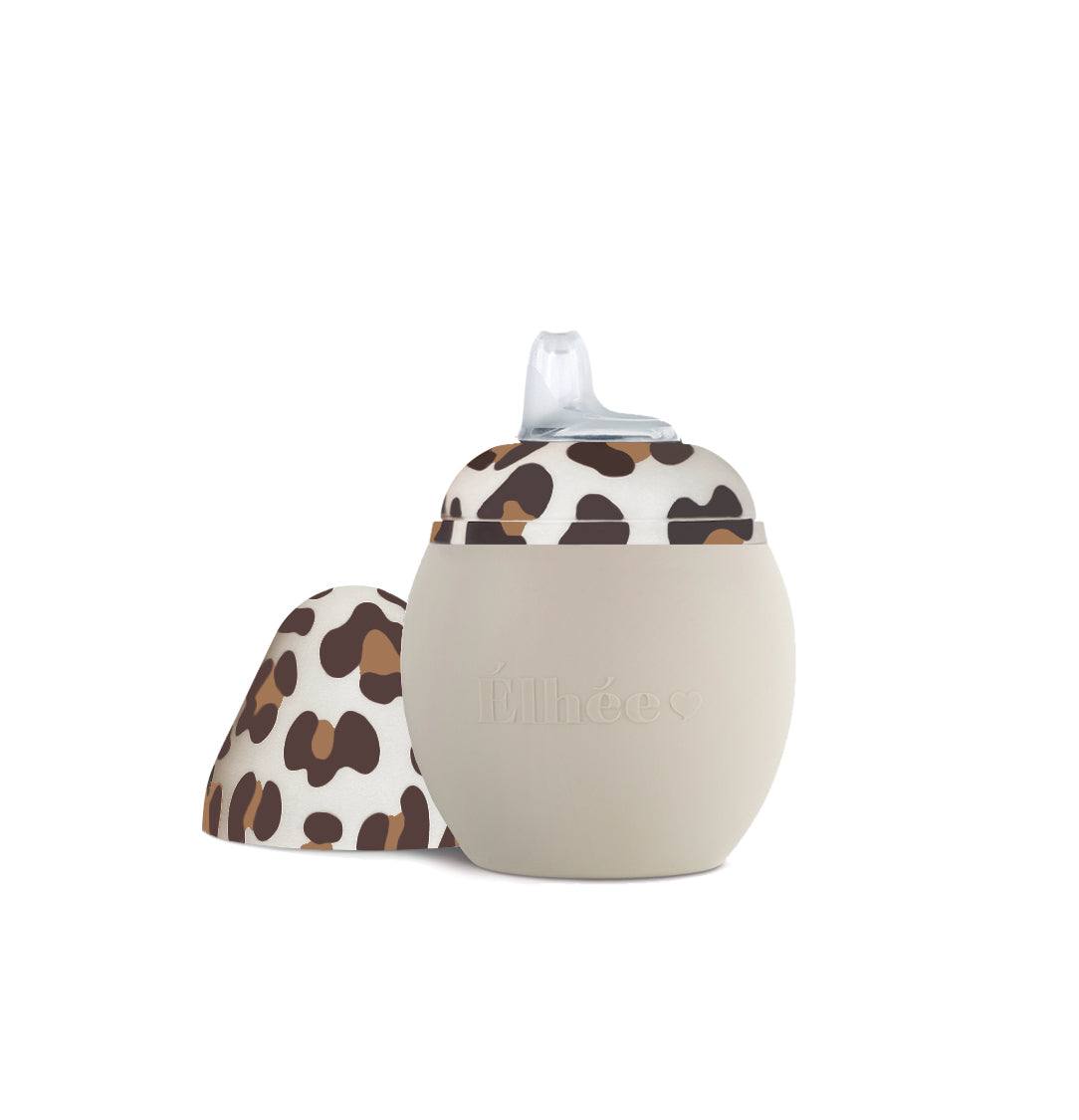 Elhee Bubble Learning Bottle | Leopard | 240ml