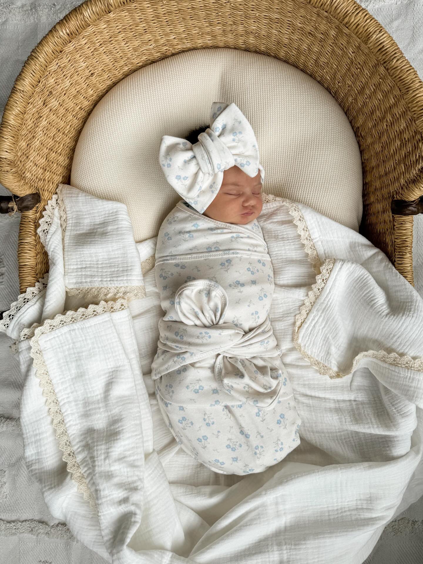 Swaddle | Paisley Blue