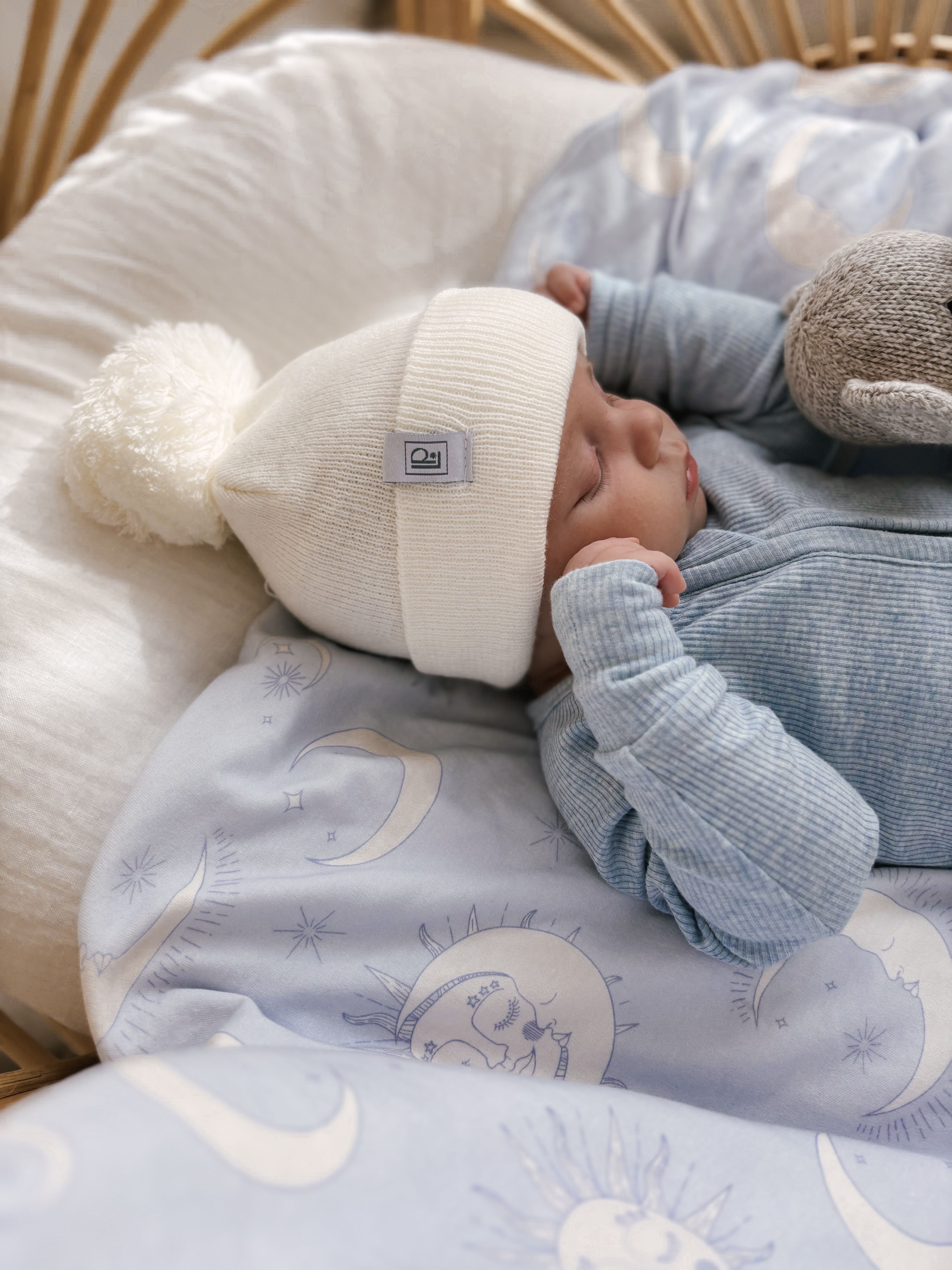 Pom Beanie | Ivory