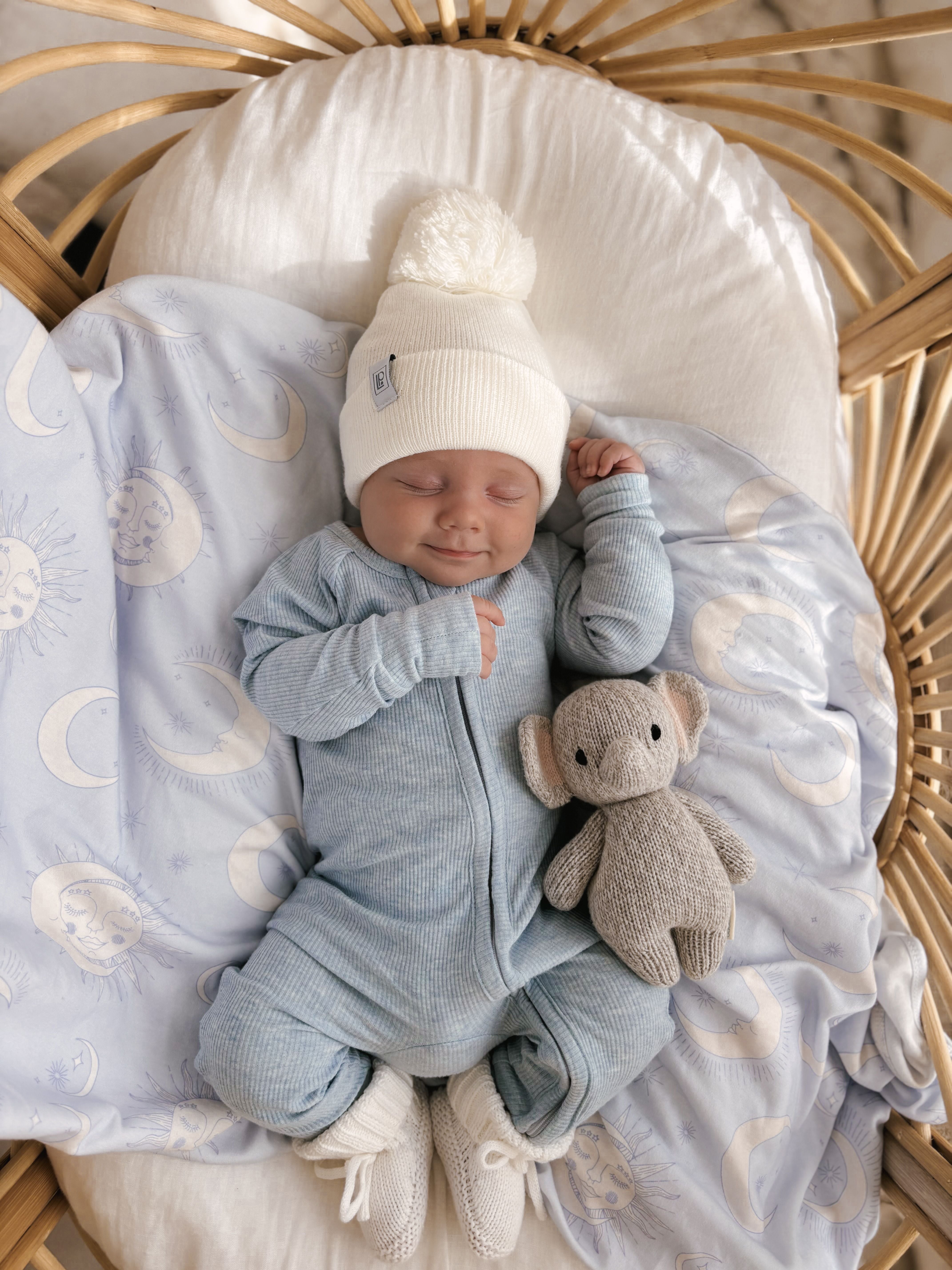 Zip Romper | Blue Marle