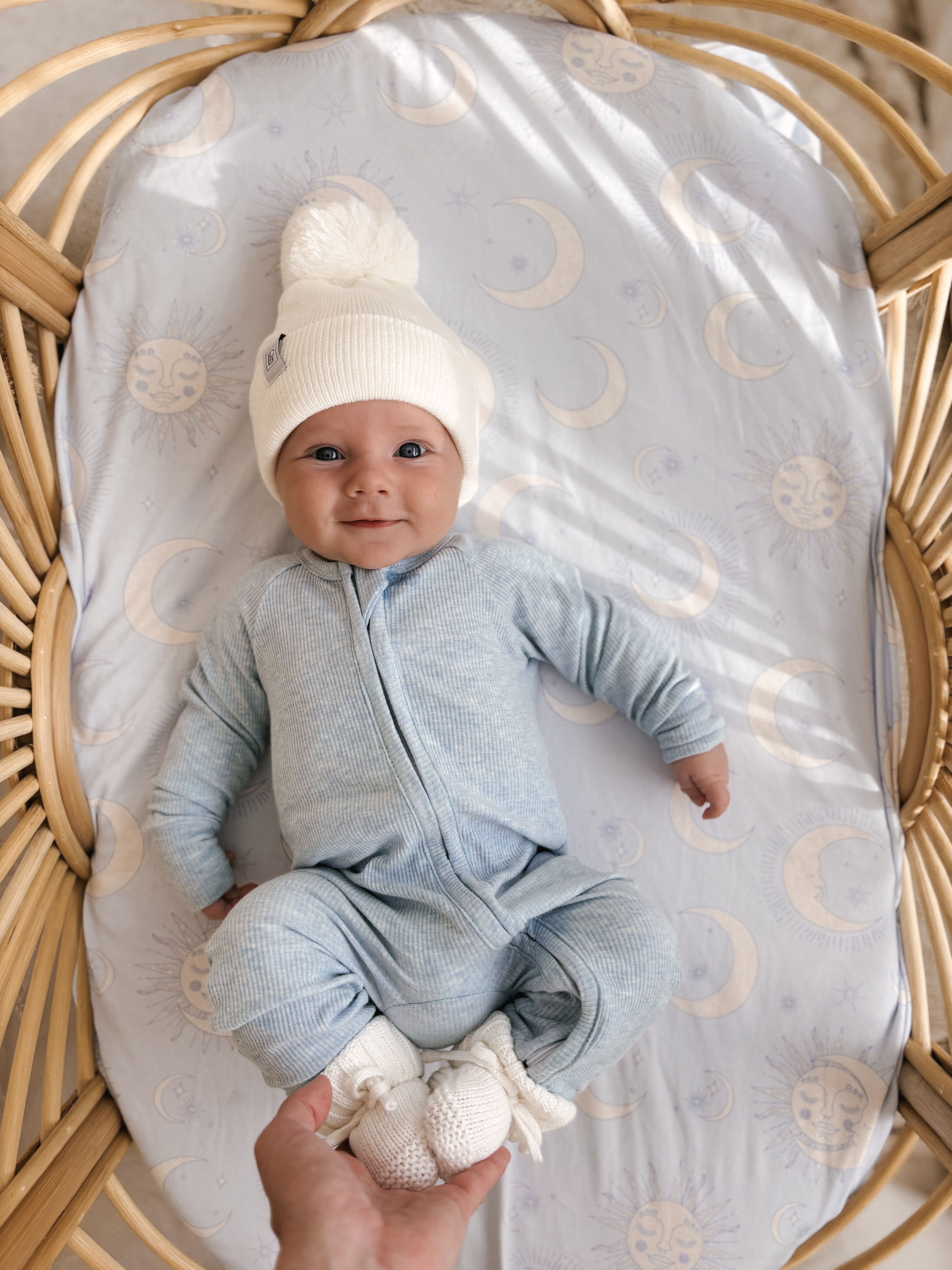 Zip Romper | Blue Marle