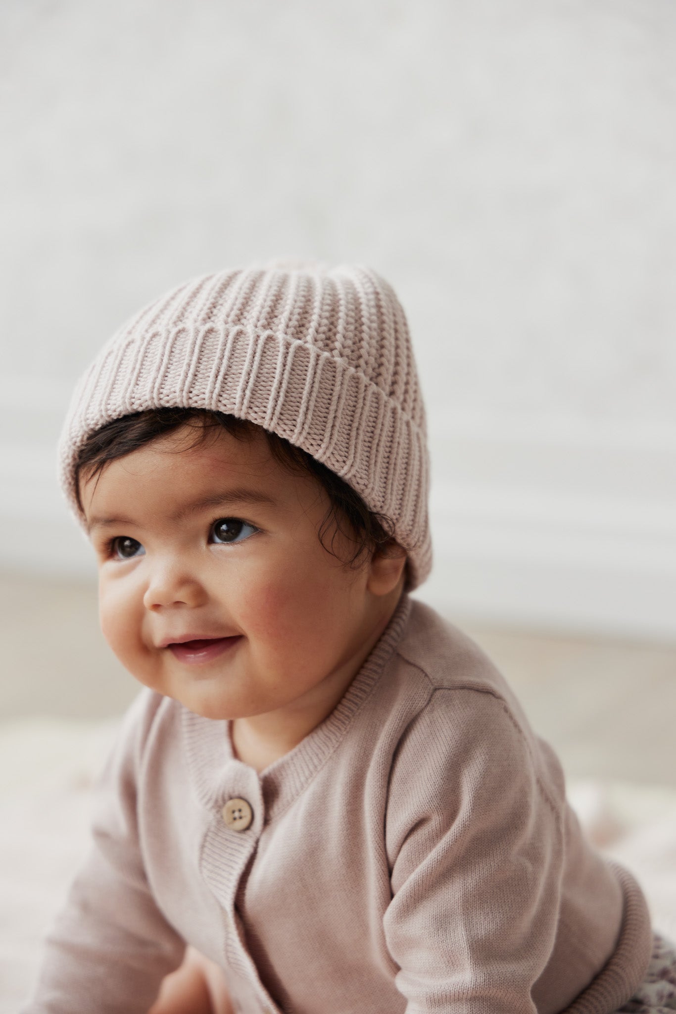 Aurelie Beanie | Pink Clay Marle