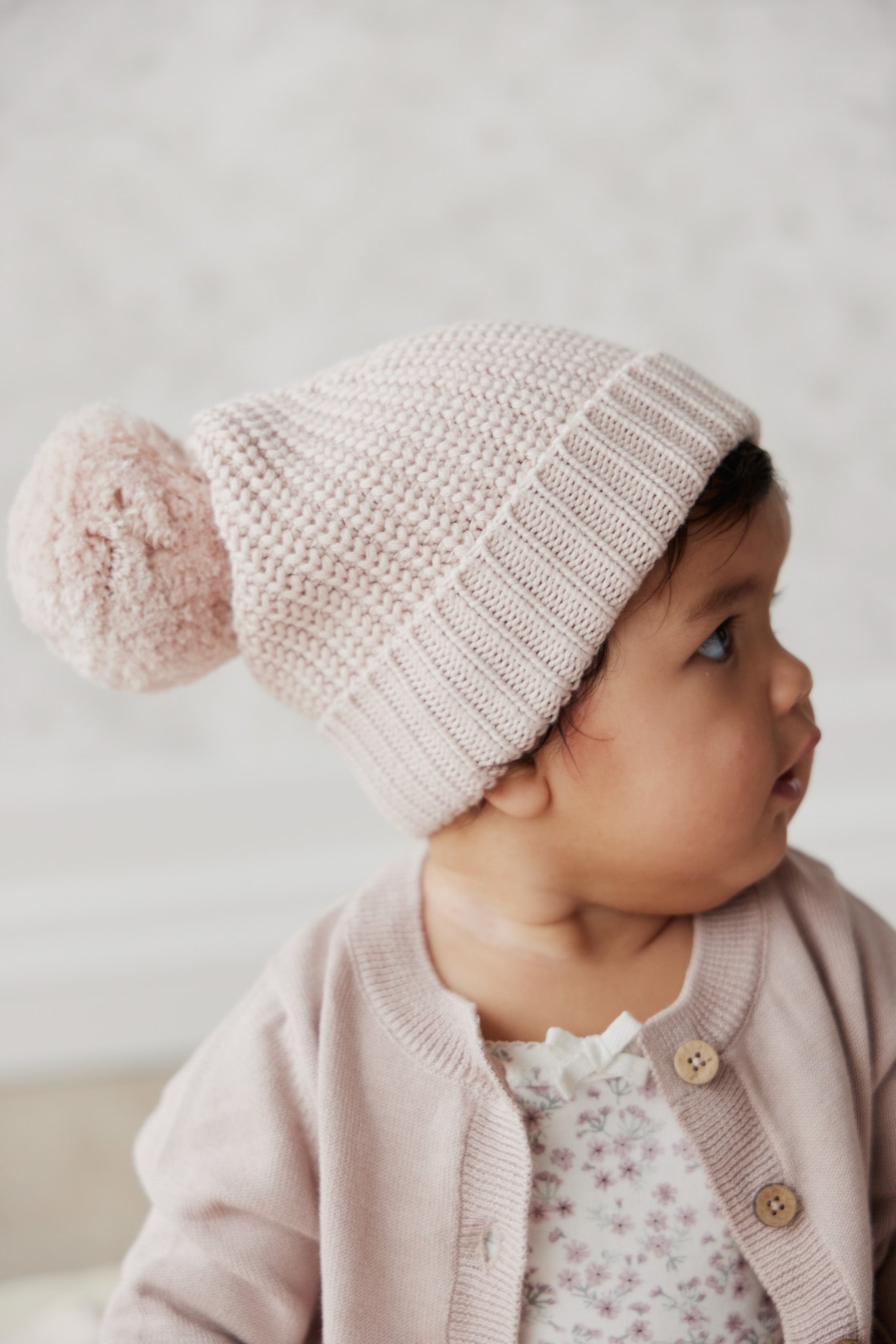Aurelie Beanie | Pink Clay Marle