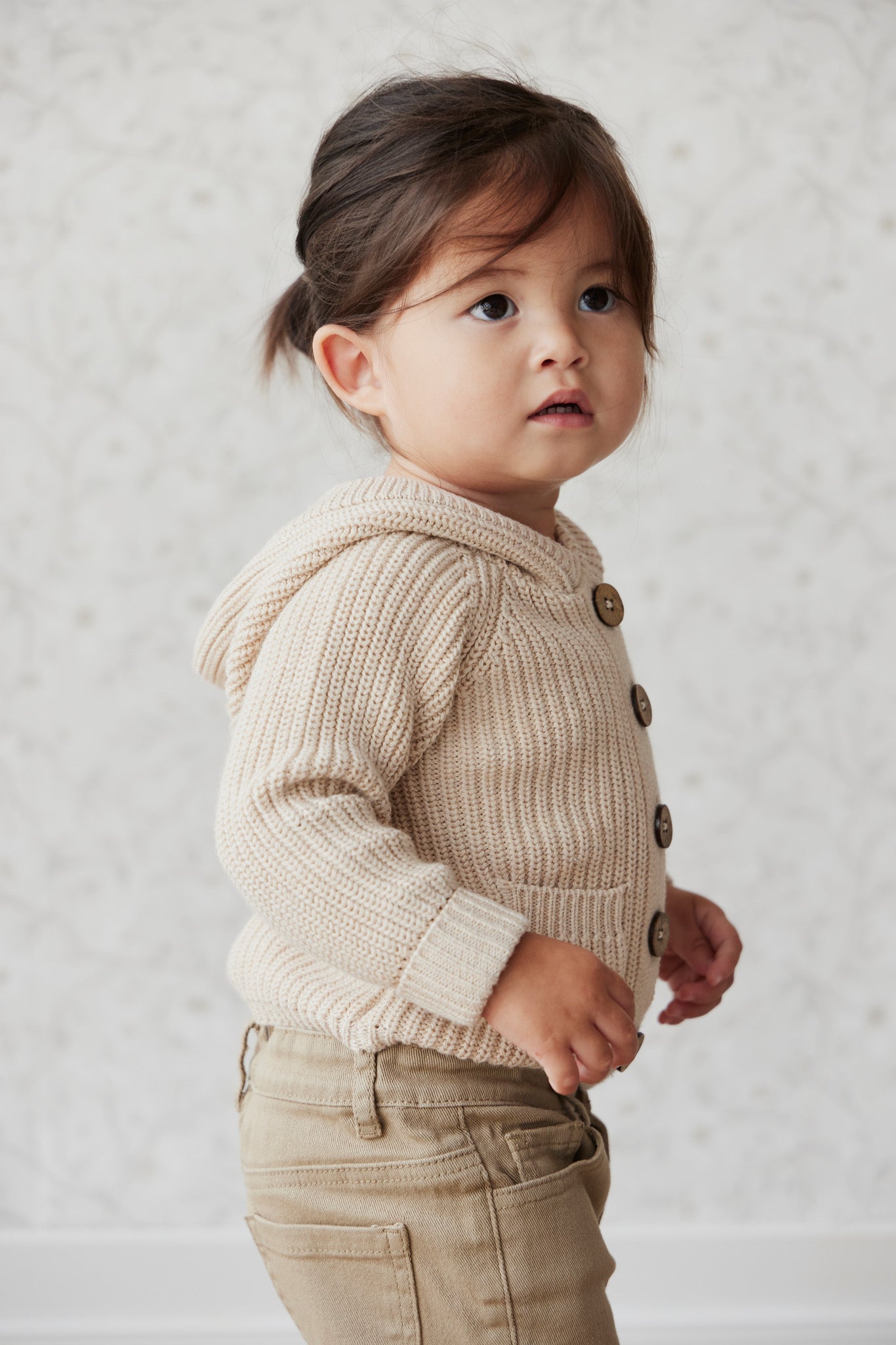 Luca Cardigan | Oatmeal Marle