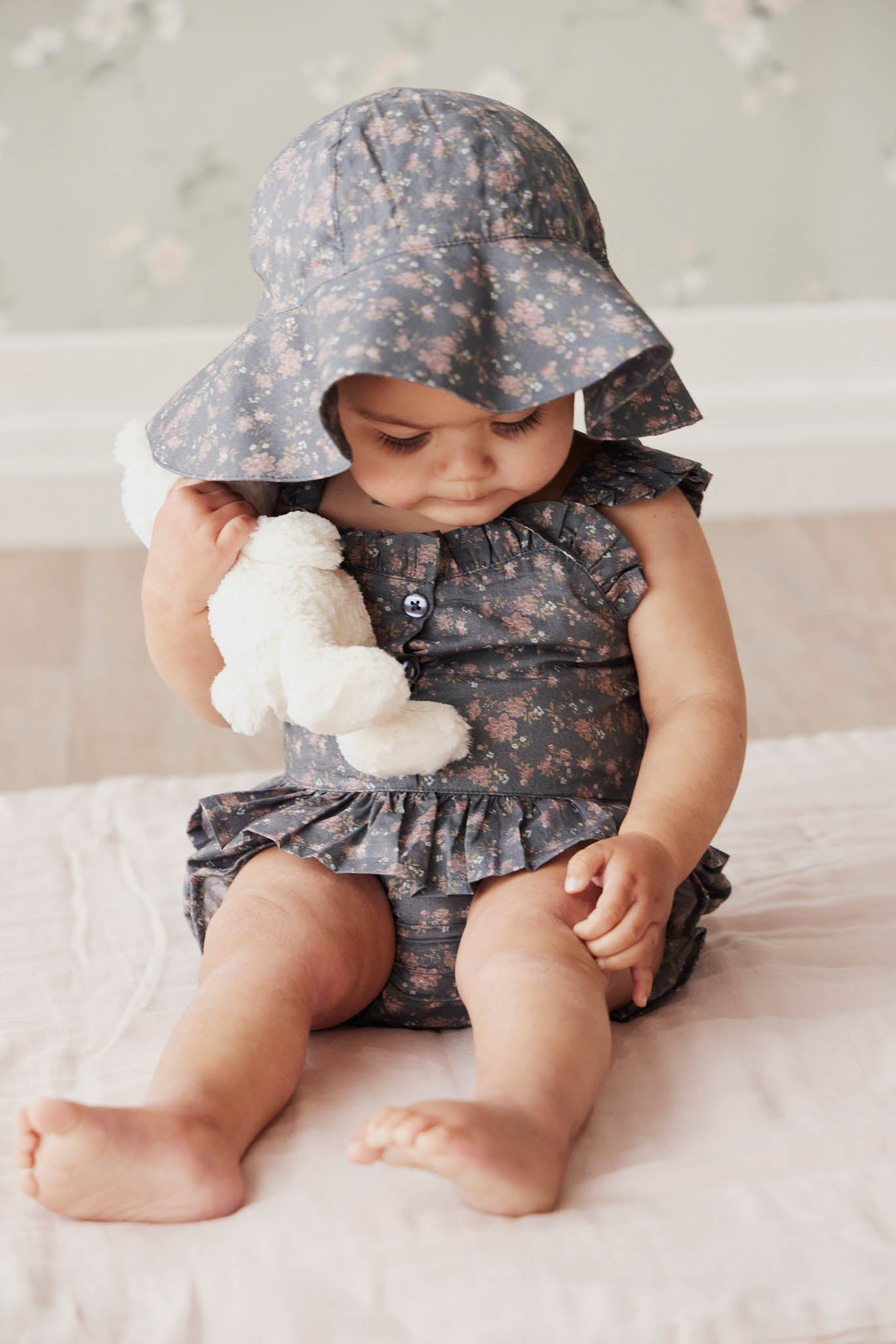 Organic Cotton Noelle Hat | Madeline Lane Storm