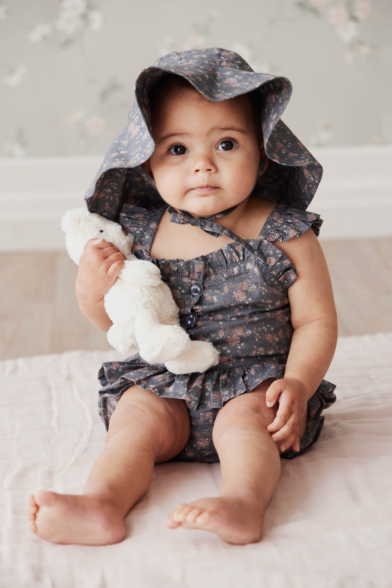 Organic Cotton Noelle Hat | Madeline Lane Storm