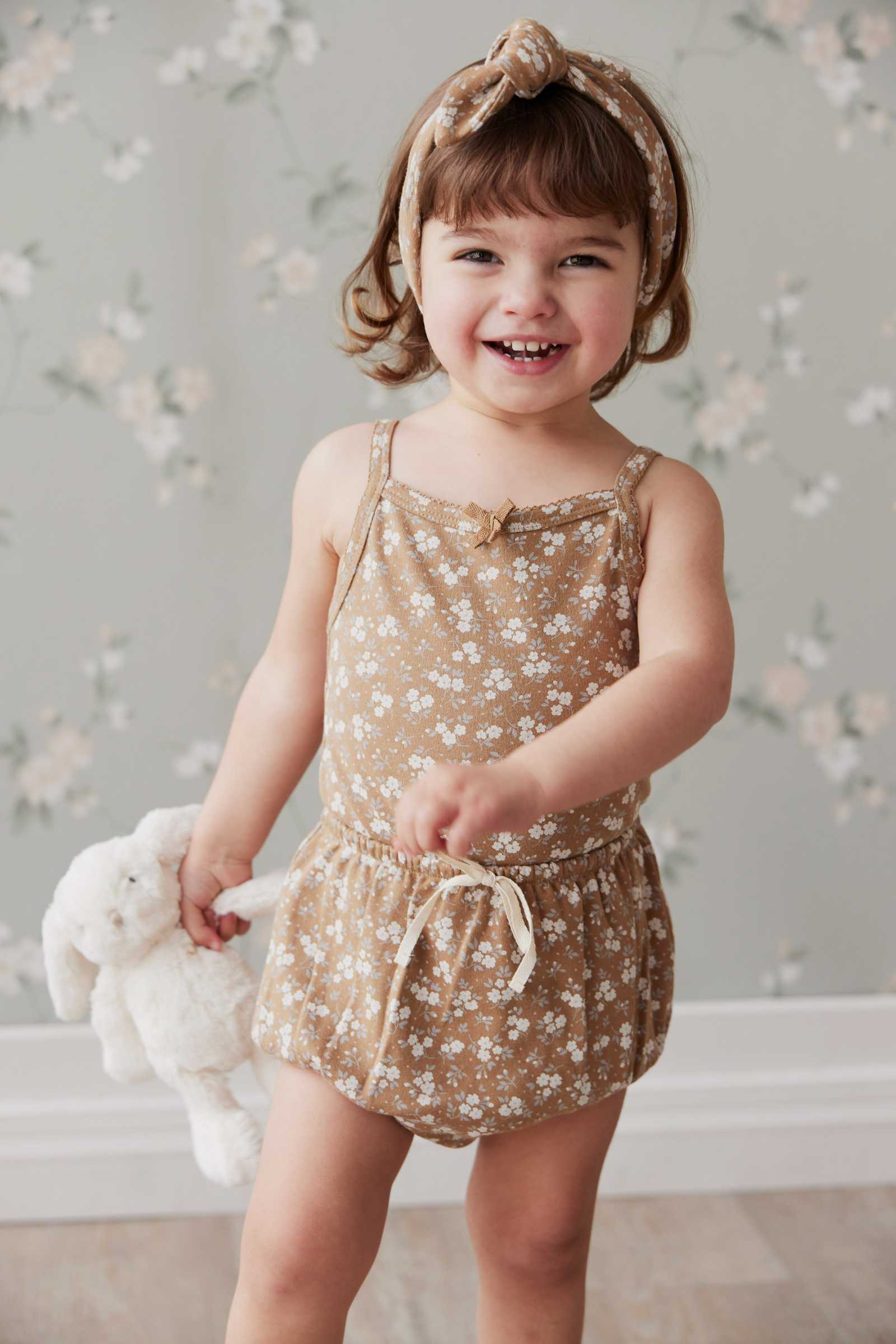 Organic Cotton Classic Bloomer | Rosalie Field Caramel