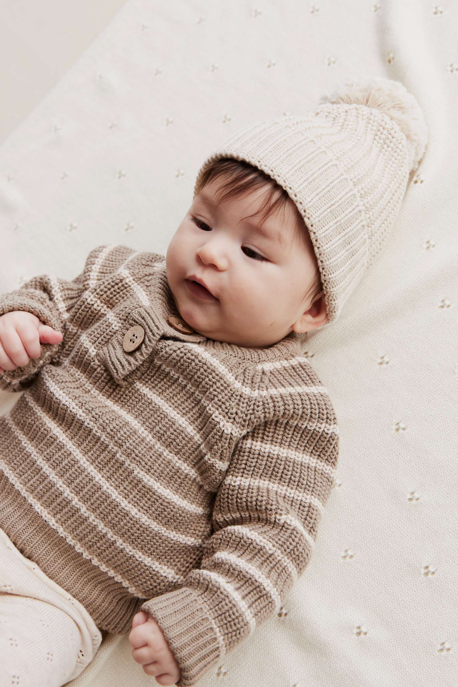 Daniel Jumper | Woodsmoke / Oatmeal Daniel Stripe