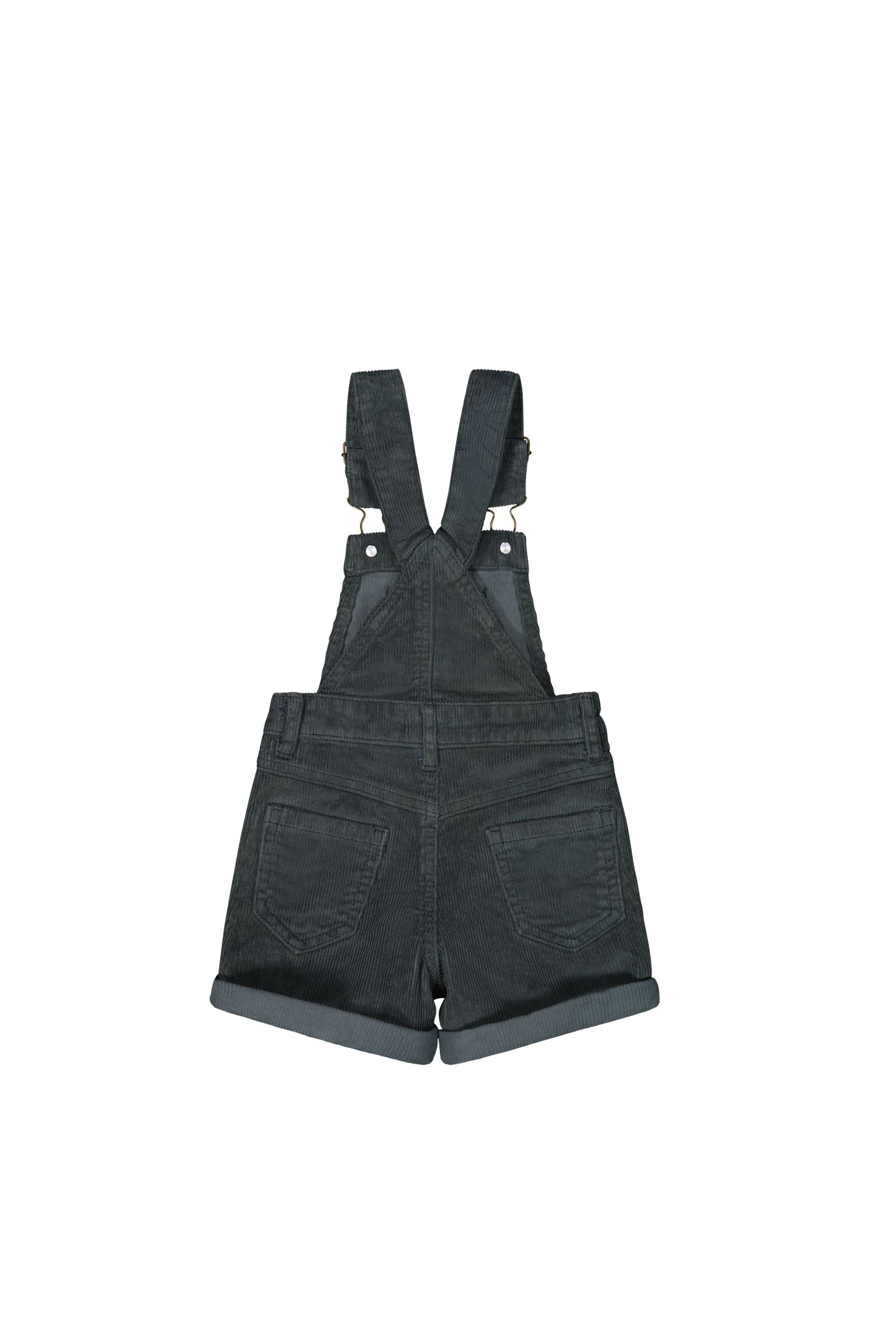 Chase Short Cord Overall | Smoke