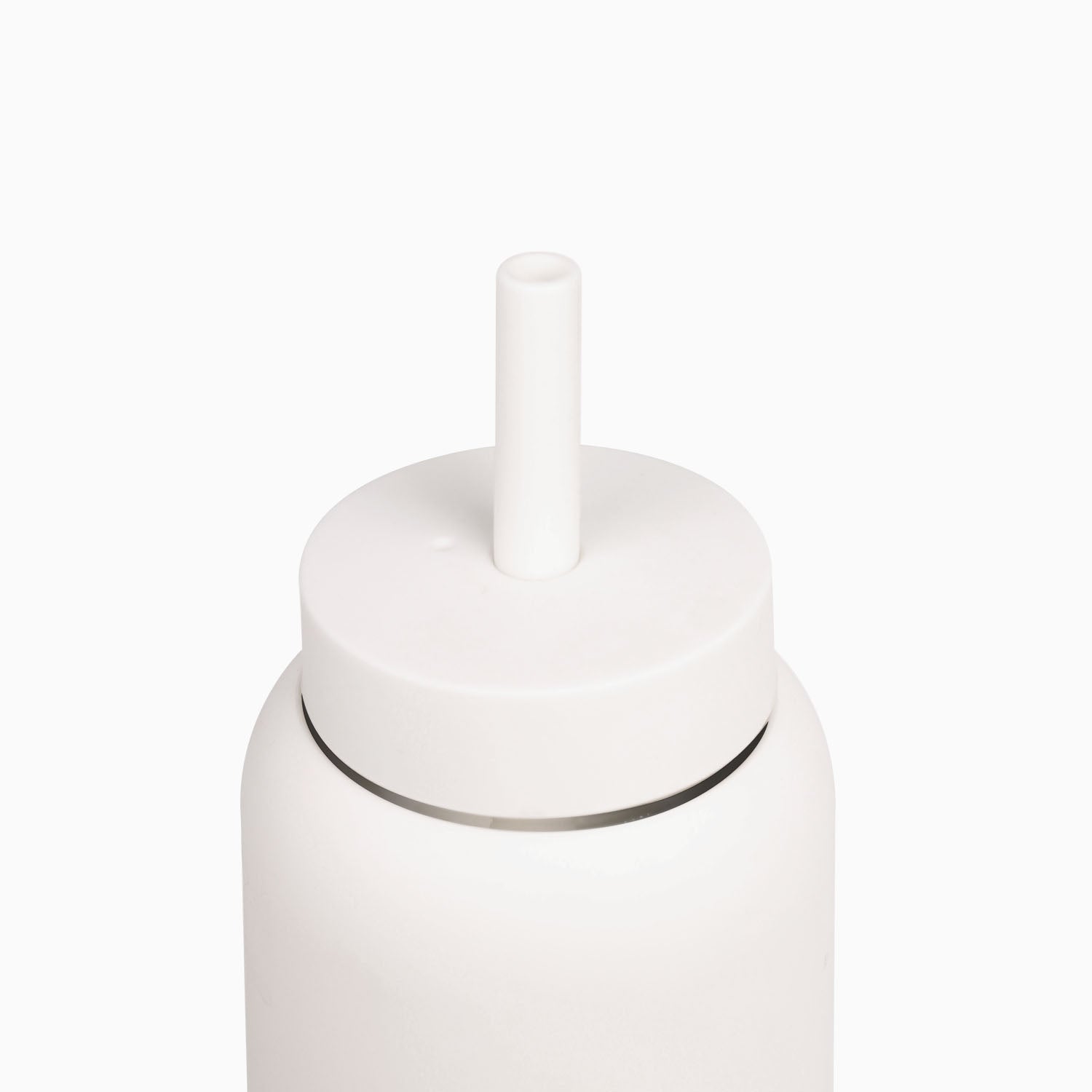 MINI Lounge Straw & Cap | White