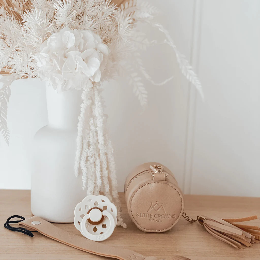 Vegan Leather Dummy Clip | Nude