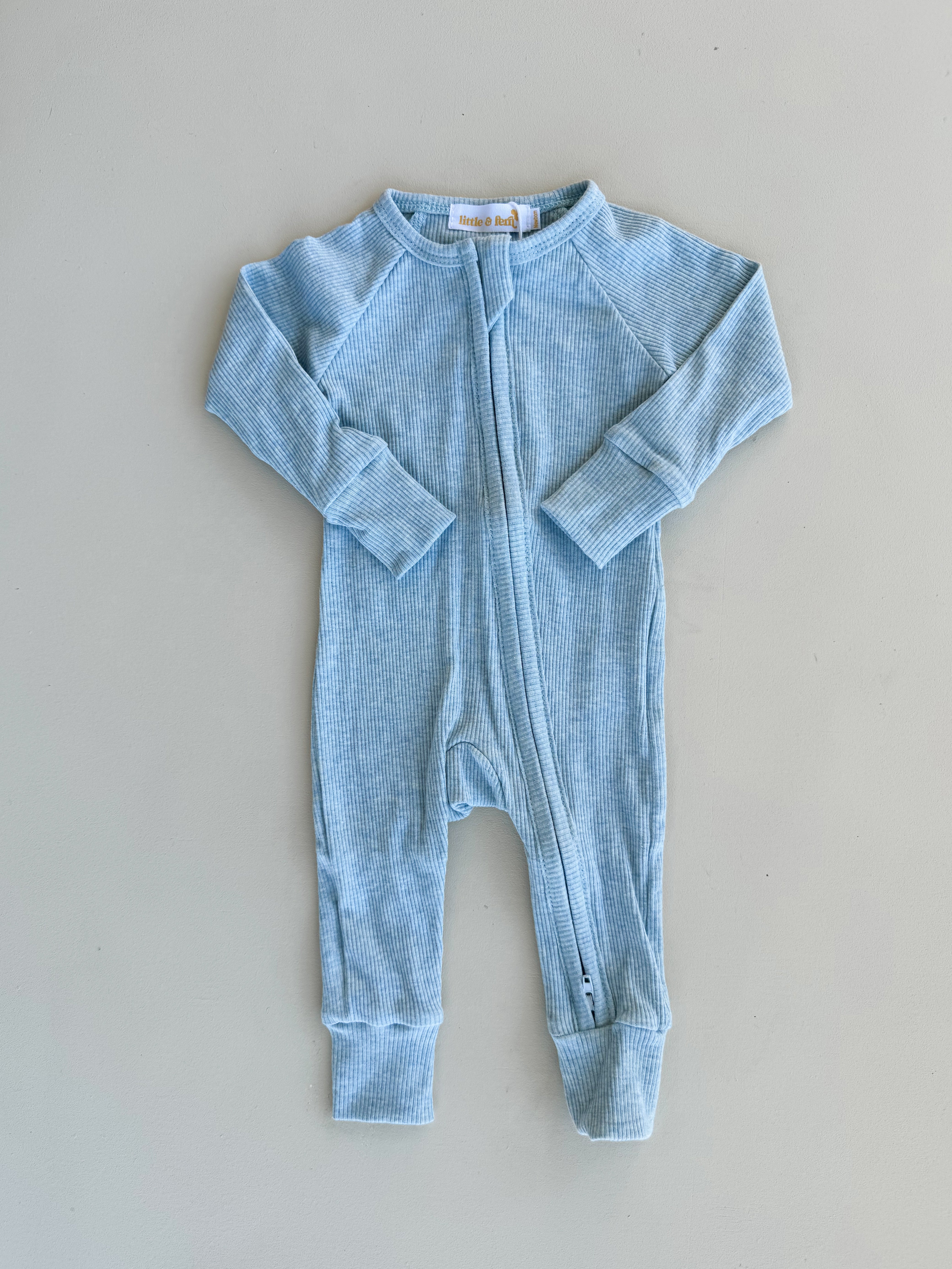 Zip Romper | Blue Marle
