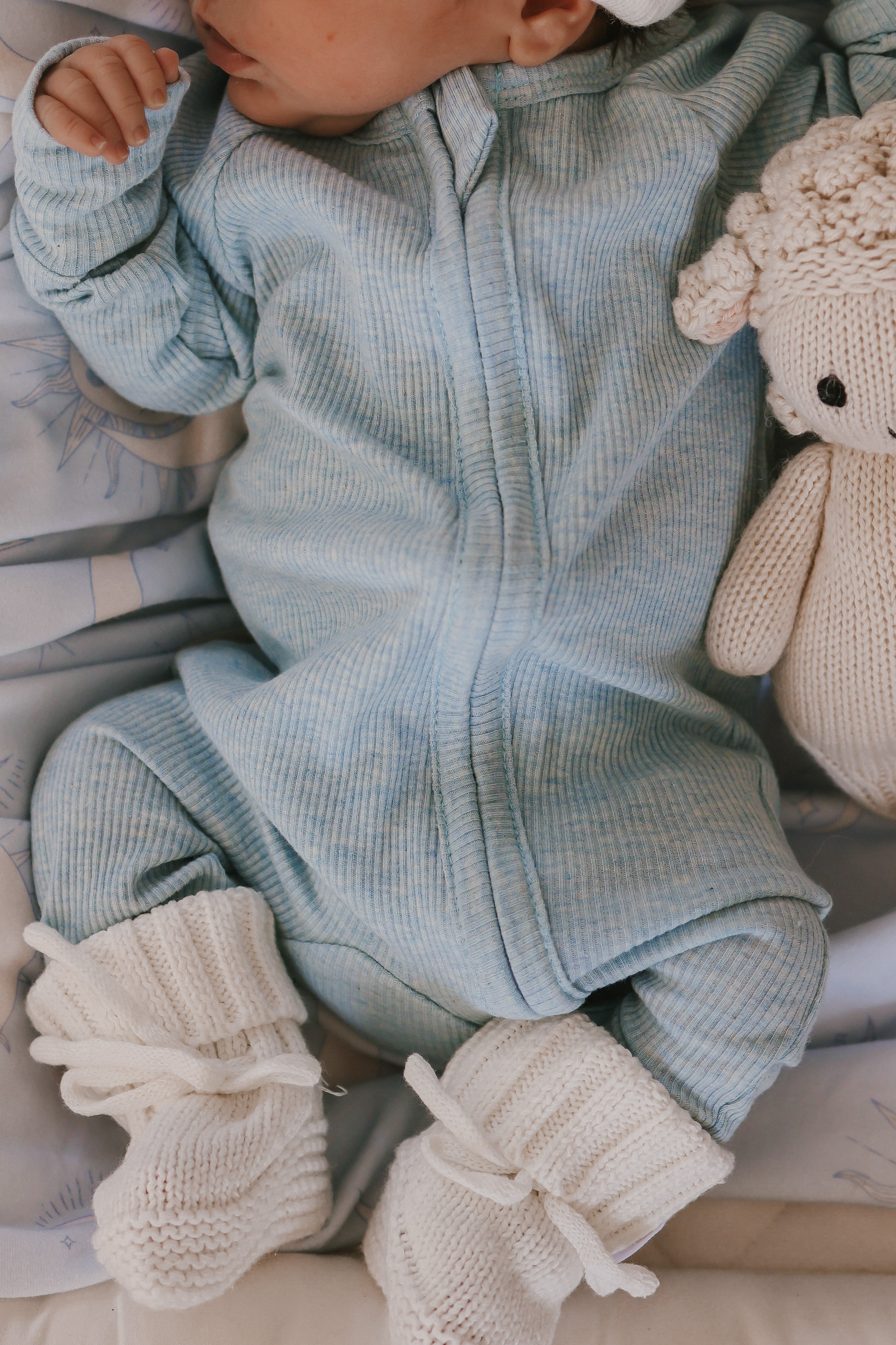 Zip Romper | Blue Marle