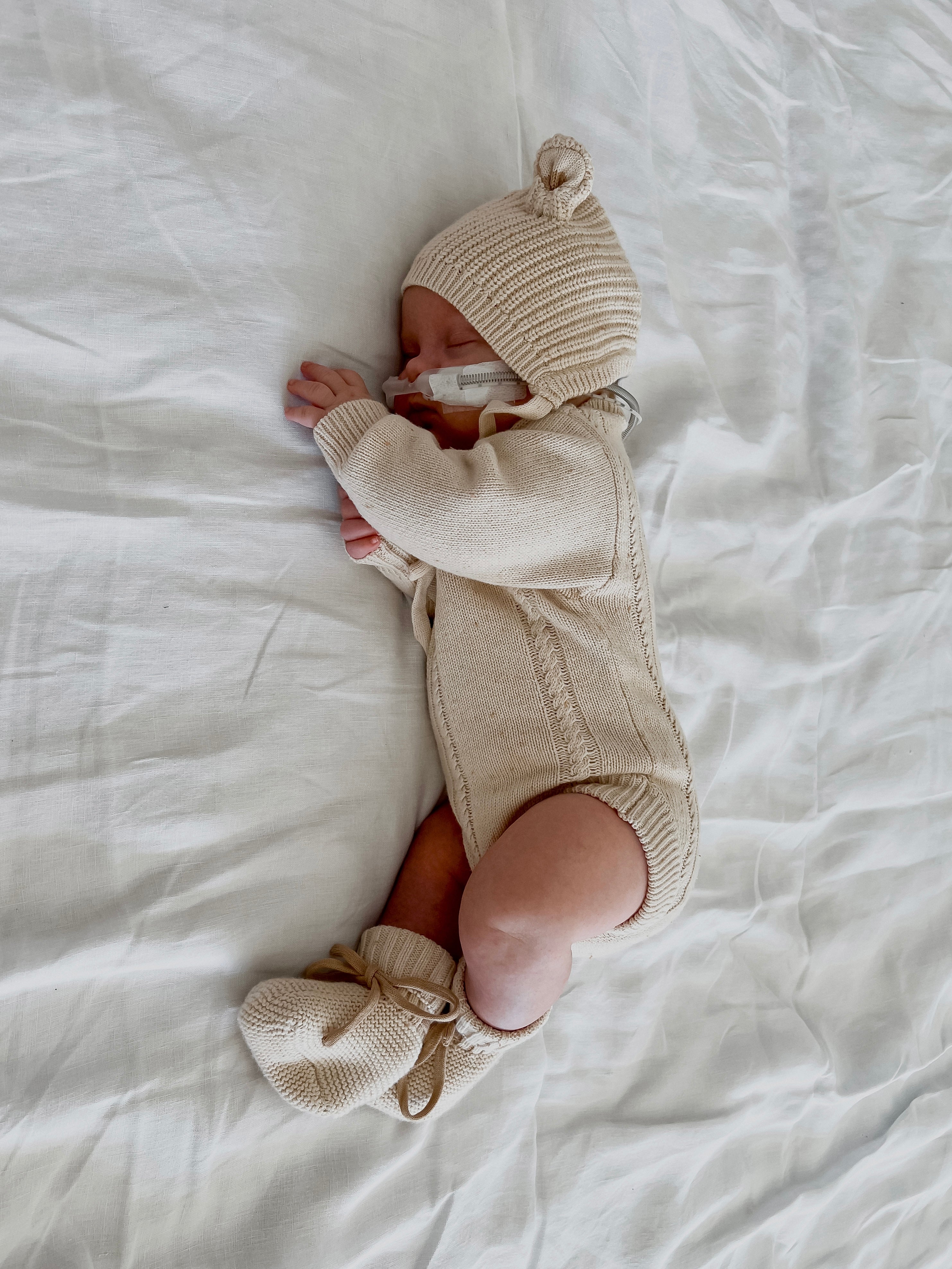 Bonnet | Biscotti Fleck (Bear)