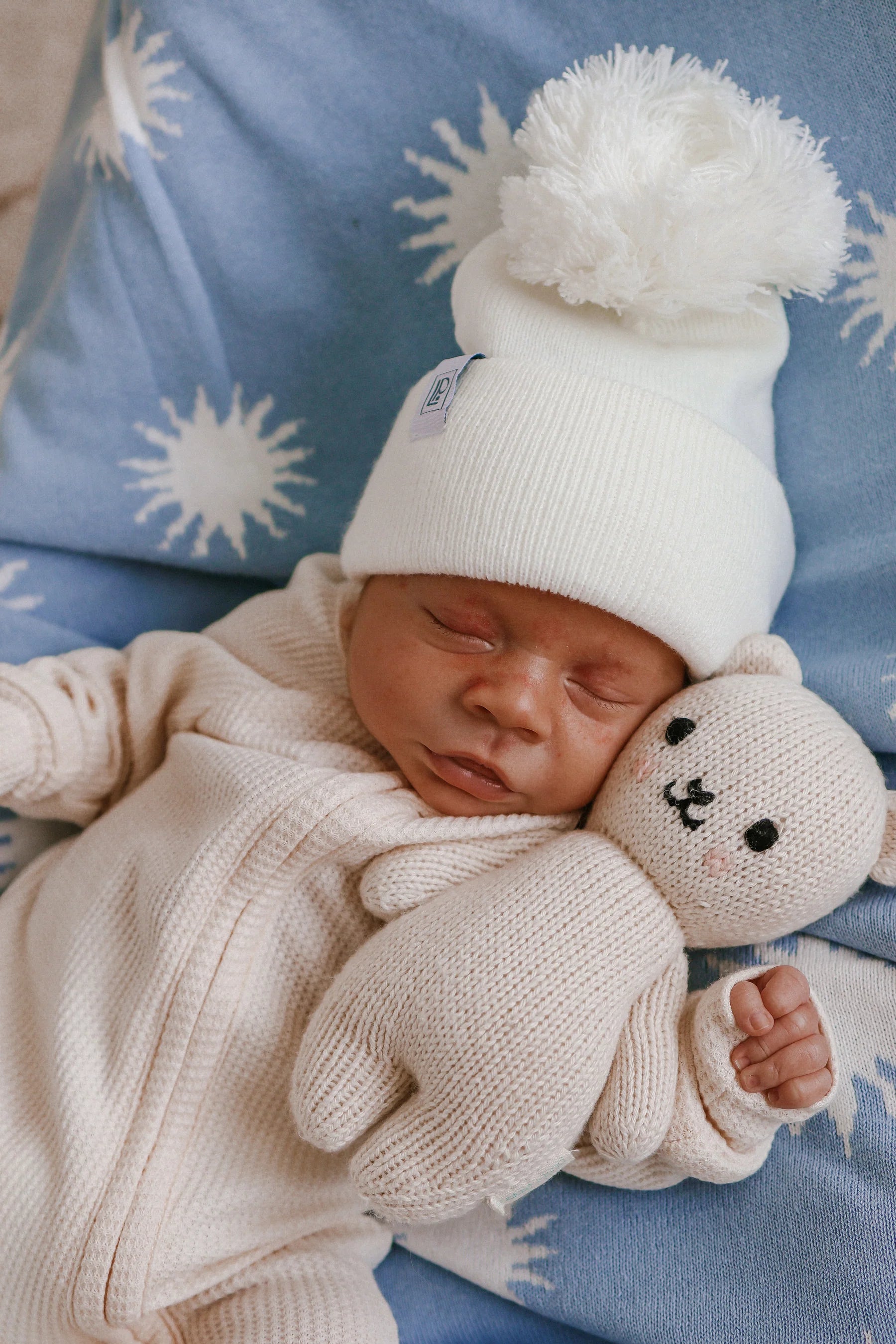 Pom Beanie | Ivory