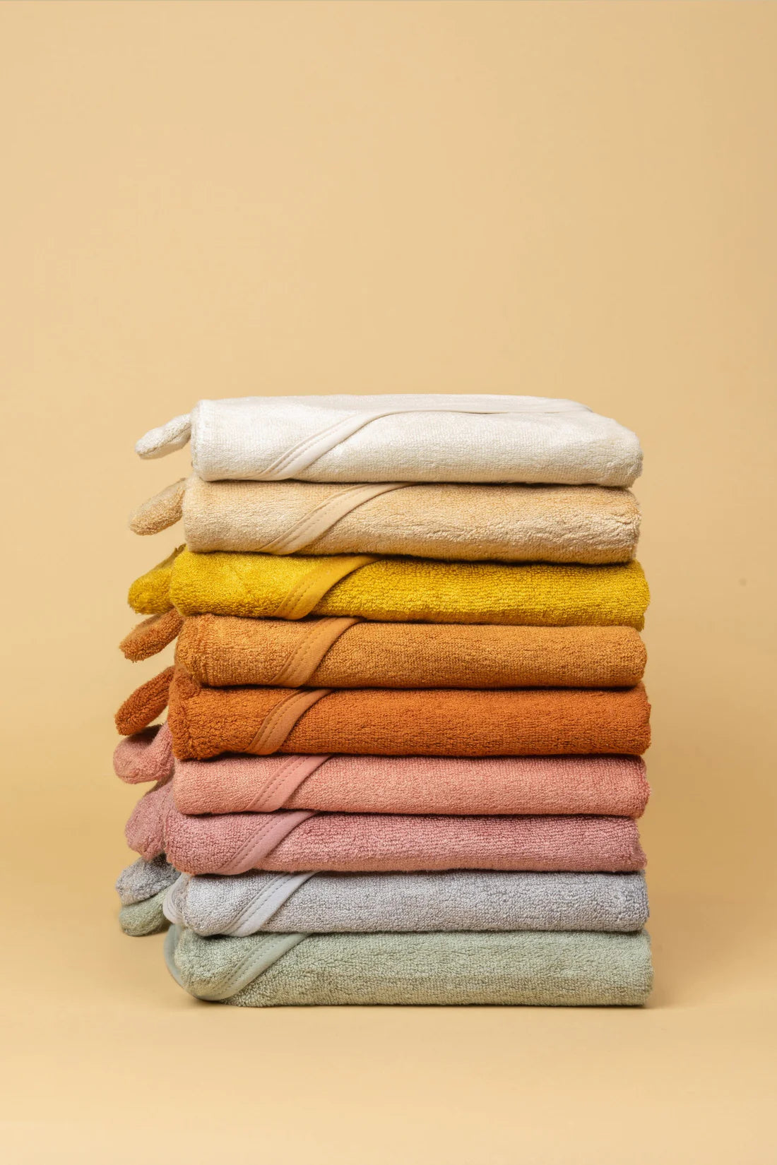 Hooded Towel | Mustard