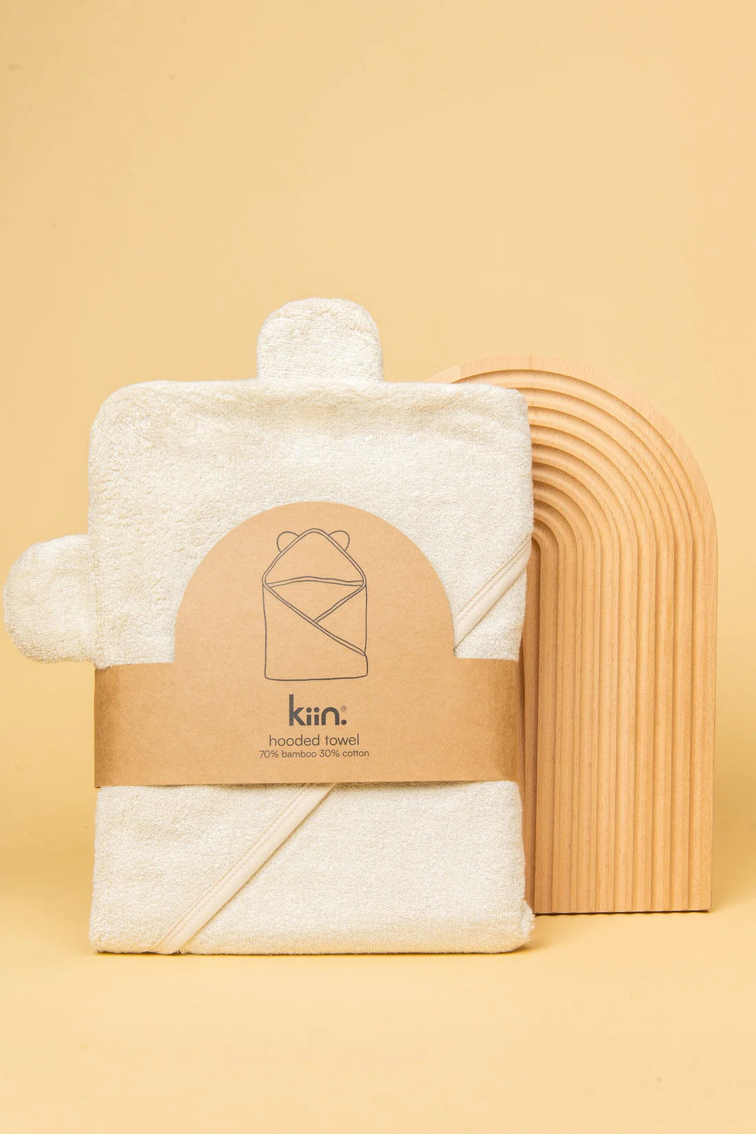 Hooded Towel | Ivory