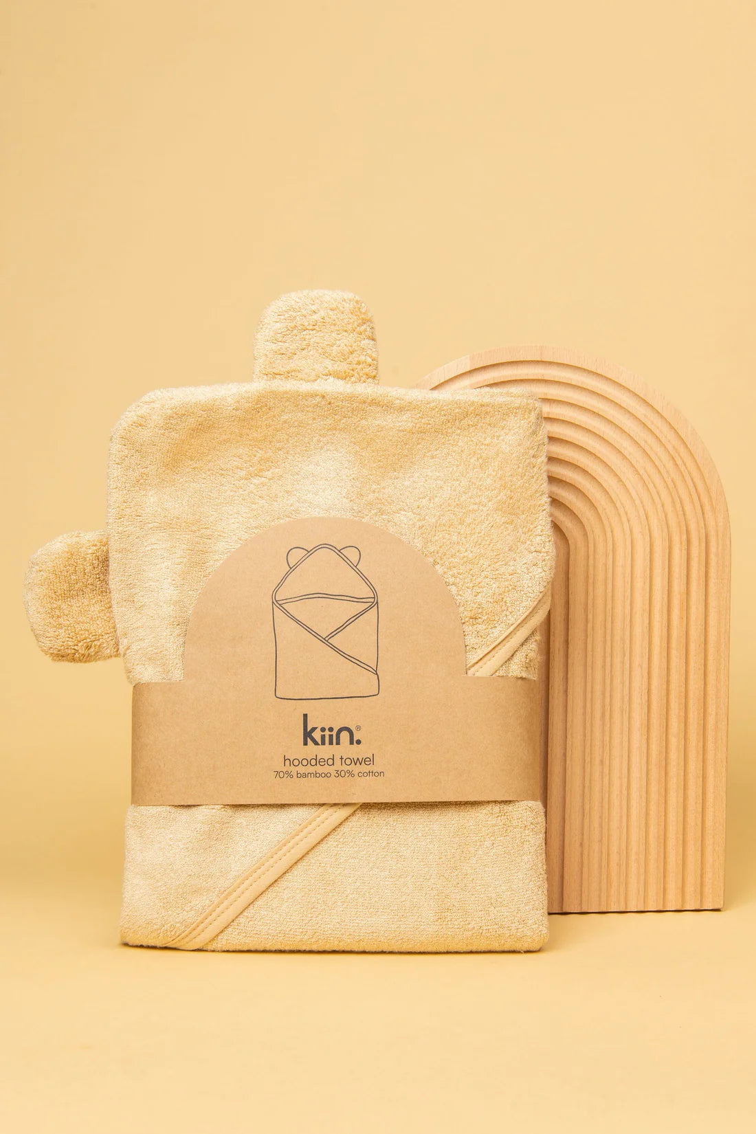 Hooded Towel | Oat