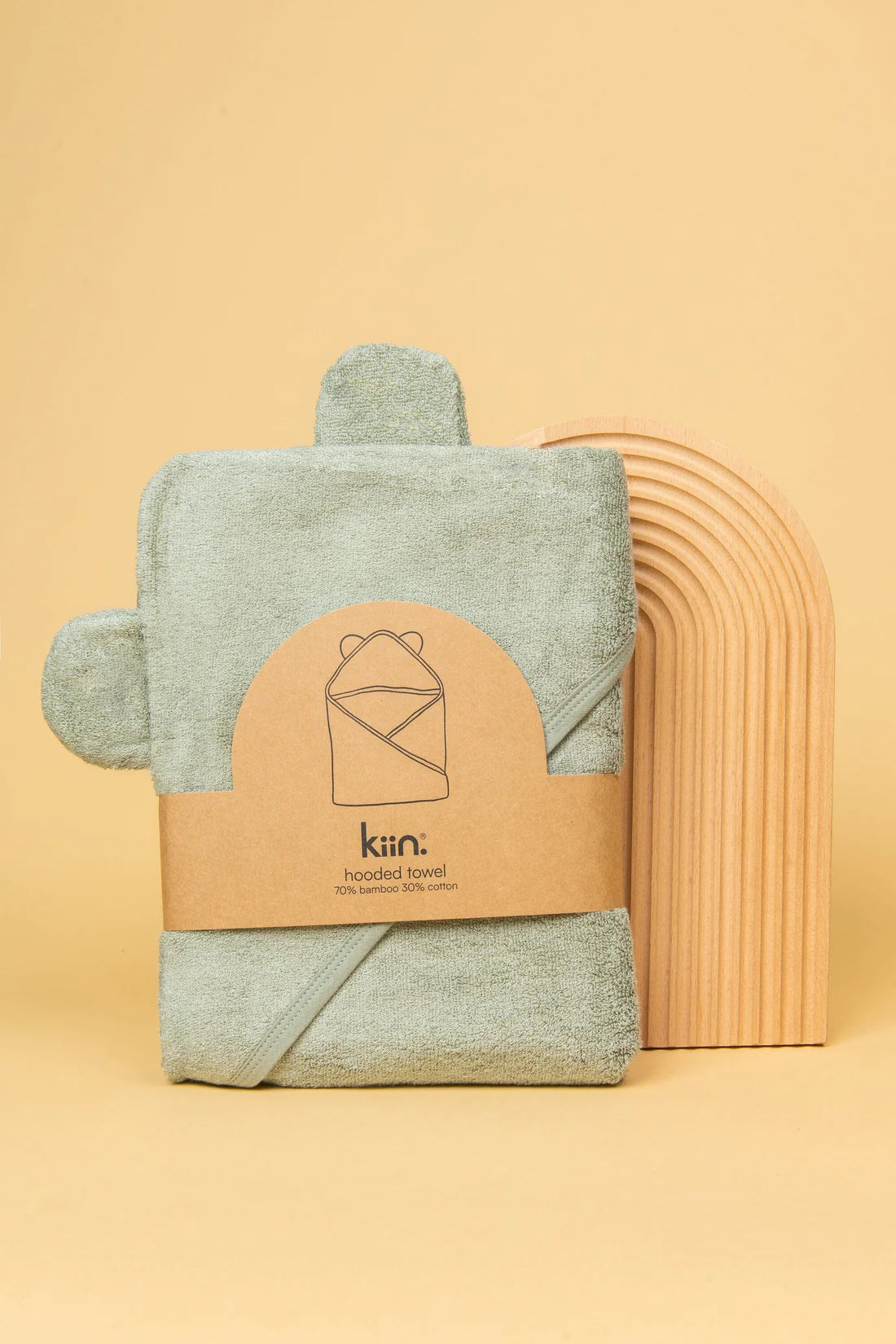 Hooded Towel | Sage