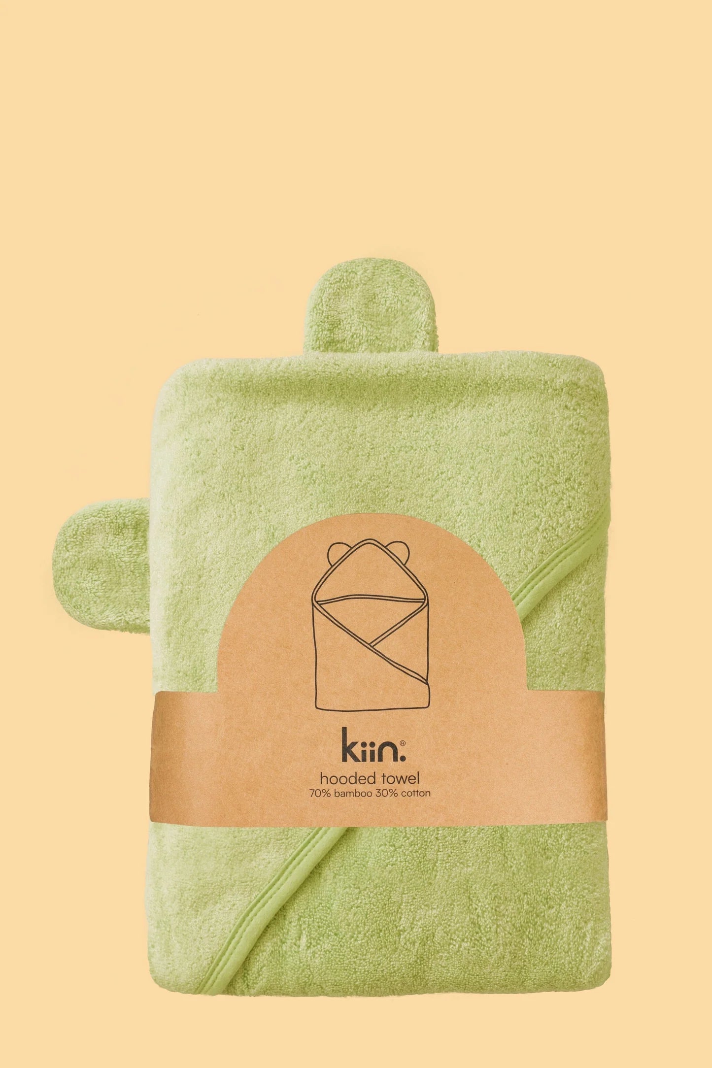 Hooded Towel | Apple