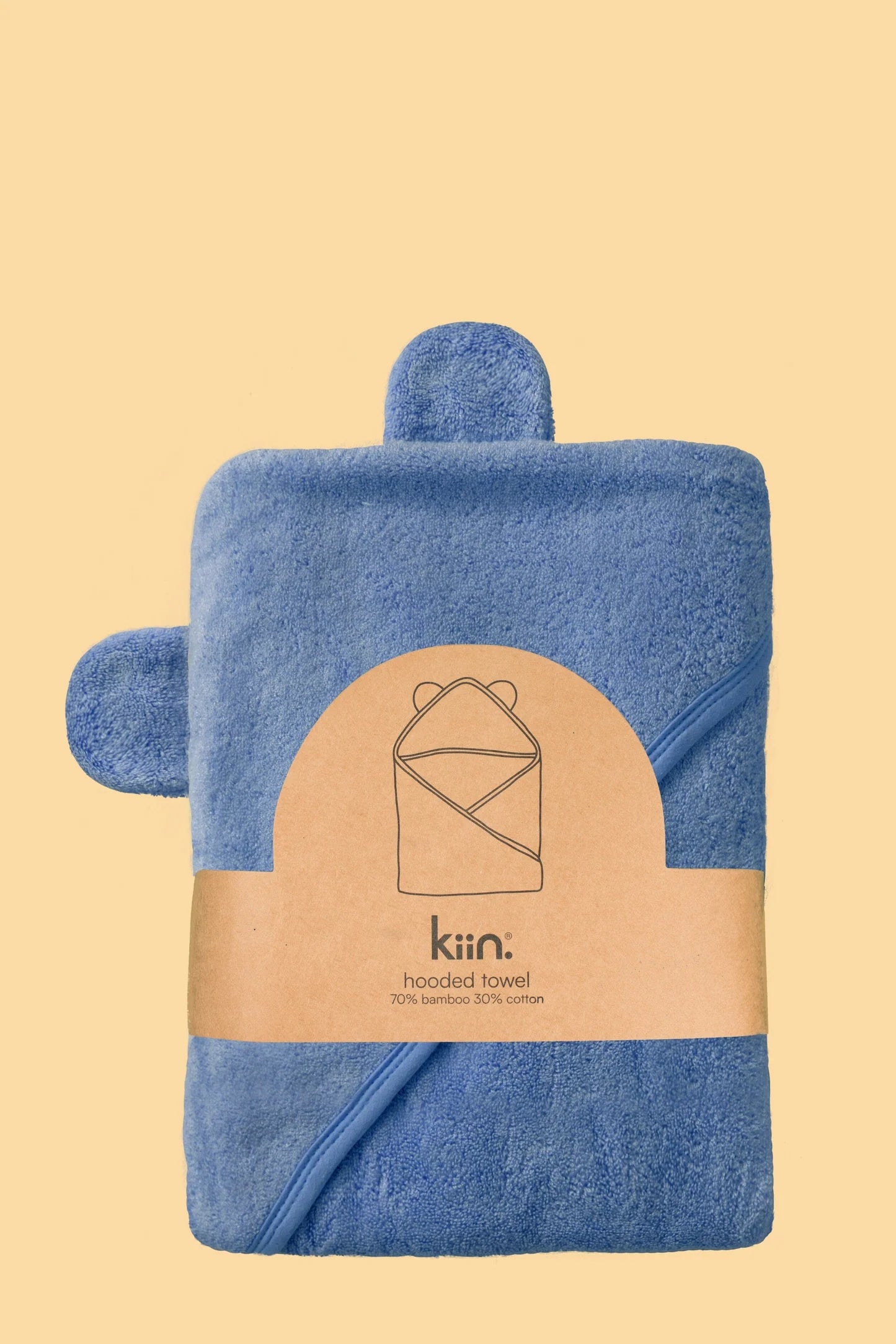 Hooded Towel | Blue Shadow