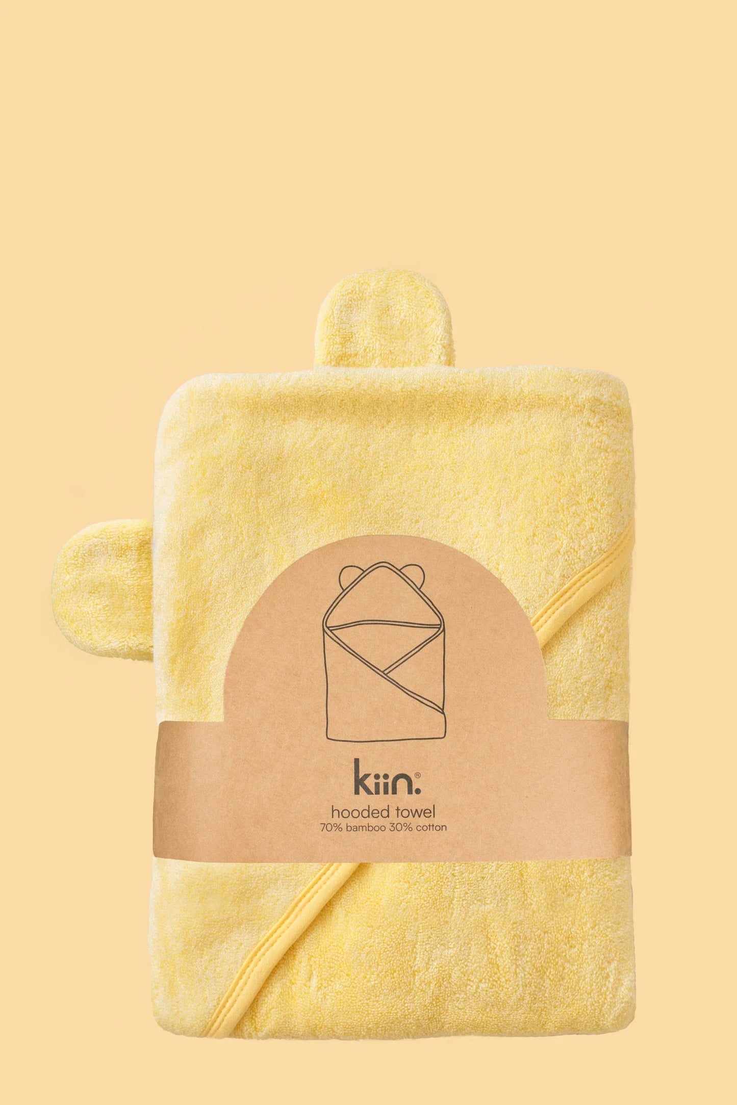 Hooded Towel | Buttercup