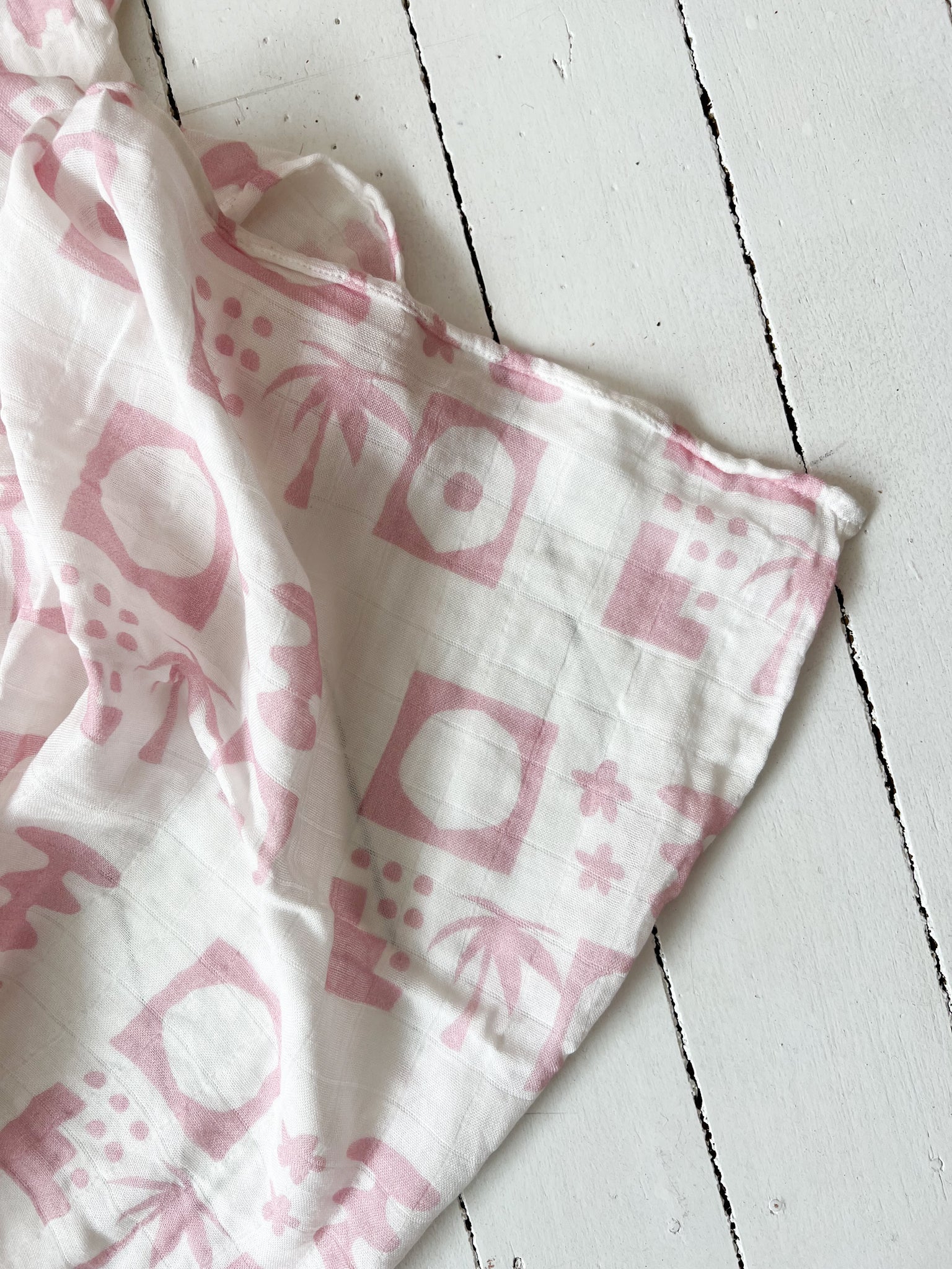 Seakaboo Organic Bamboo Cotton Baby Swaddle|Wrap - Zailie