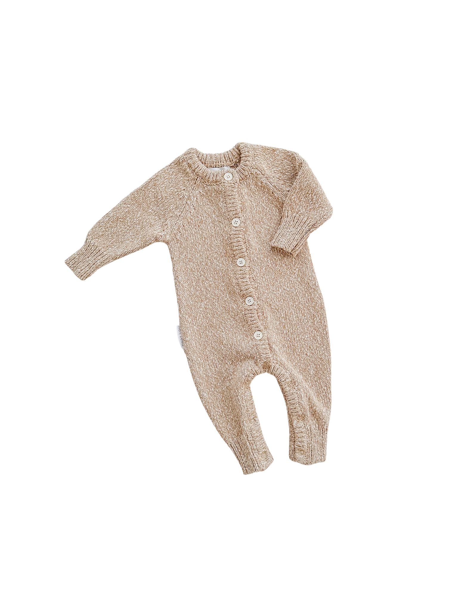 Almond Sleeveless Romper