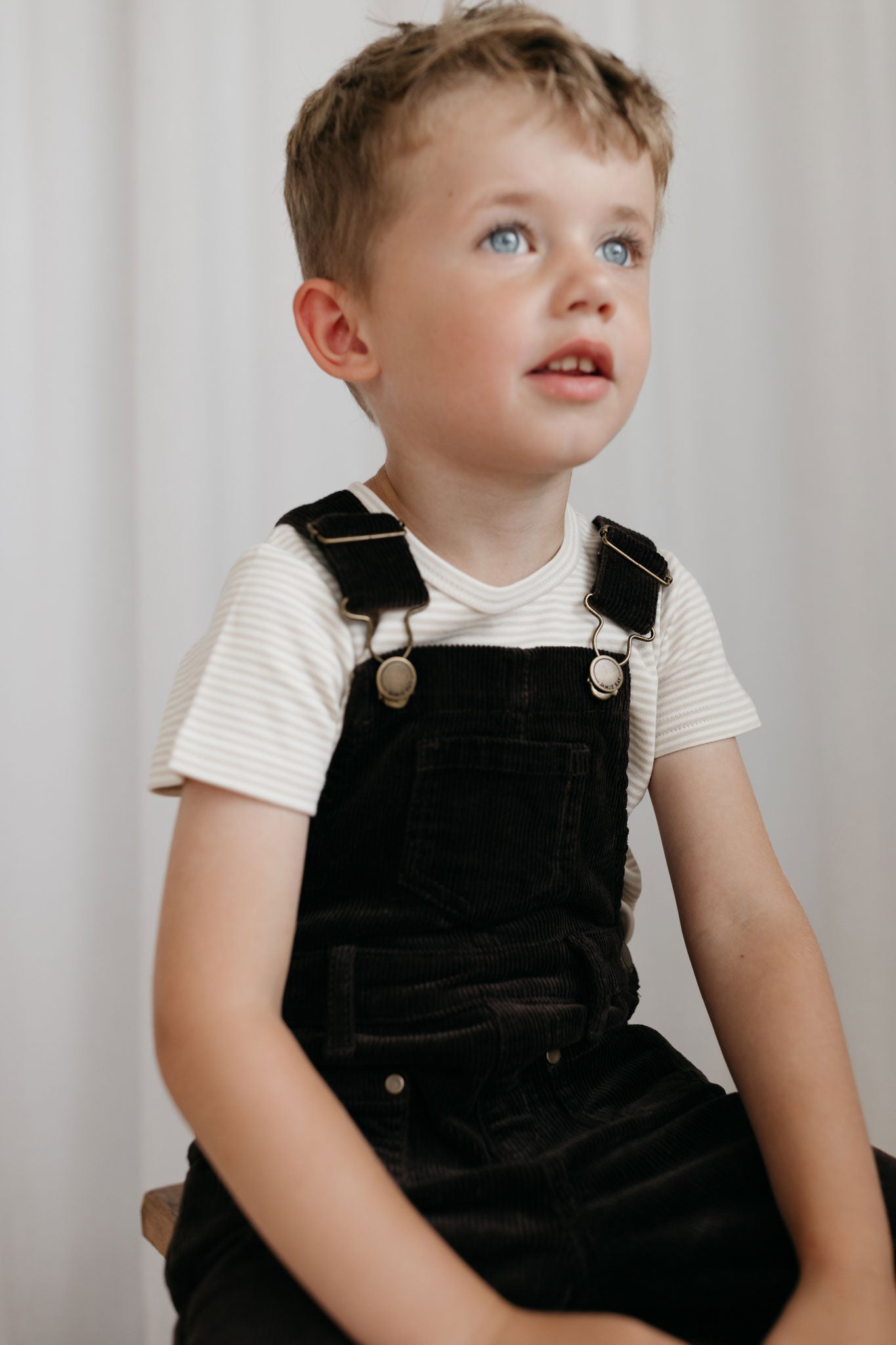 Sonny Pima Cotton Top | Fawn/Cloud