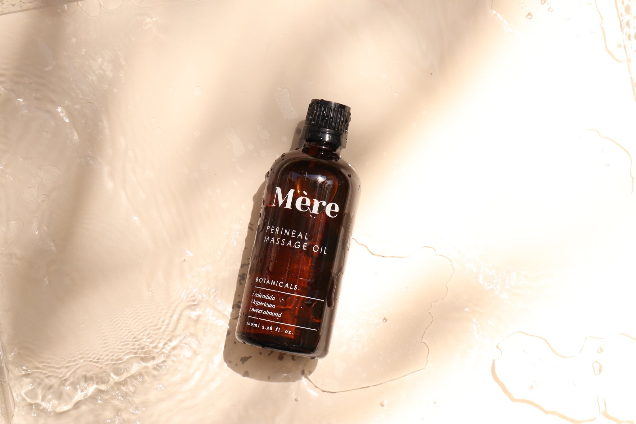 Perineal Massage Oil 100ml | Mere Botanicals