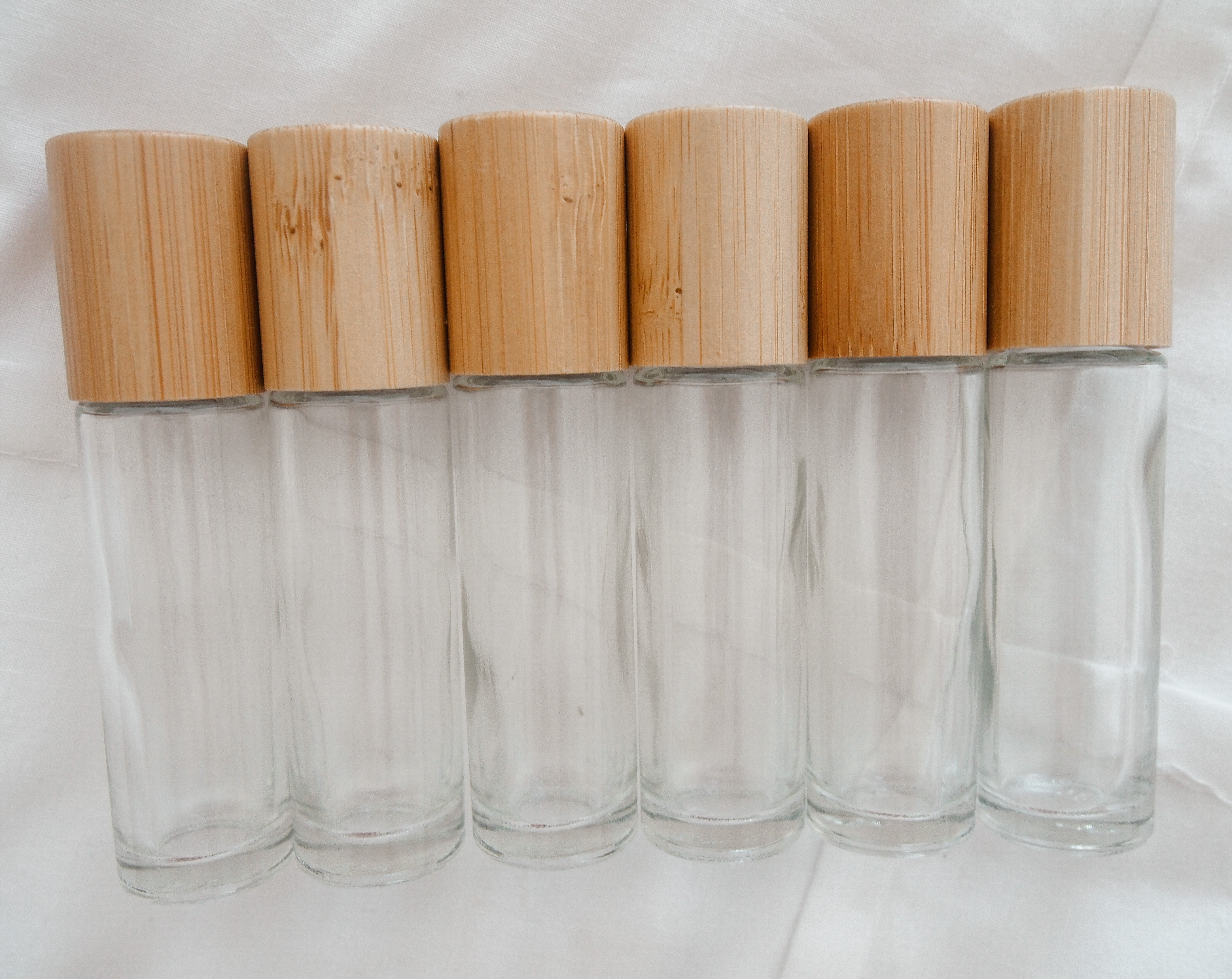 Boho - 6 pack 10ml Roller Bottles Bamboo