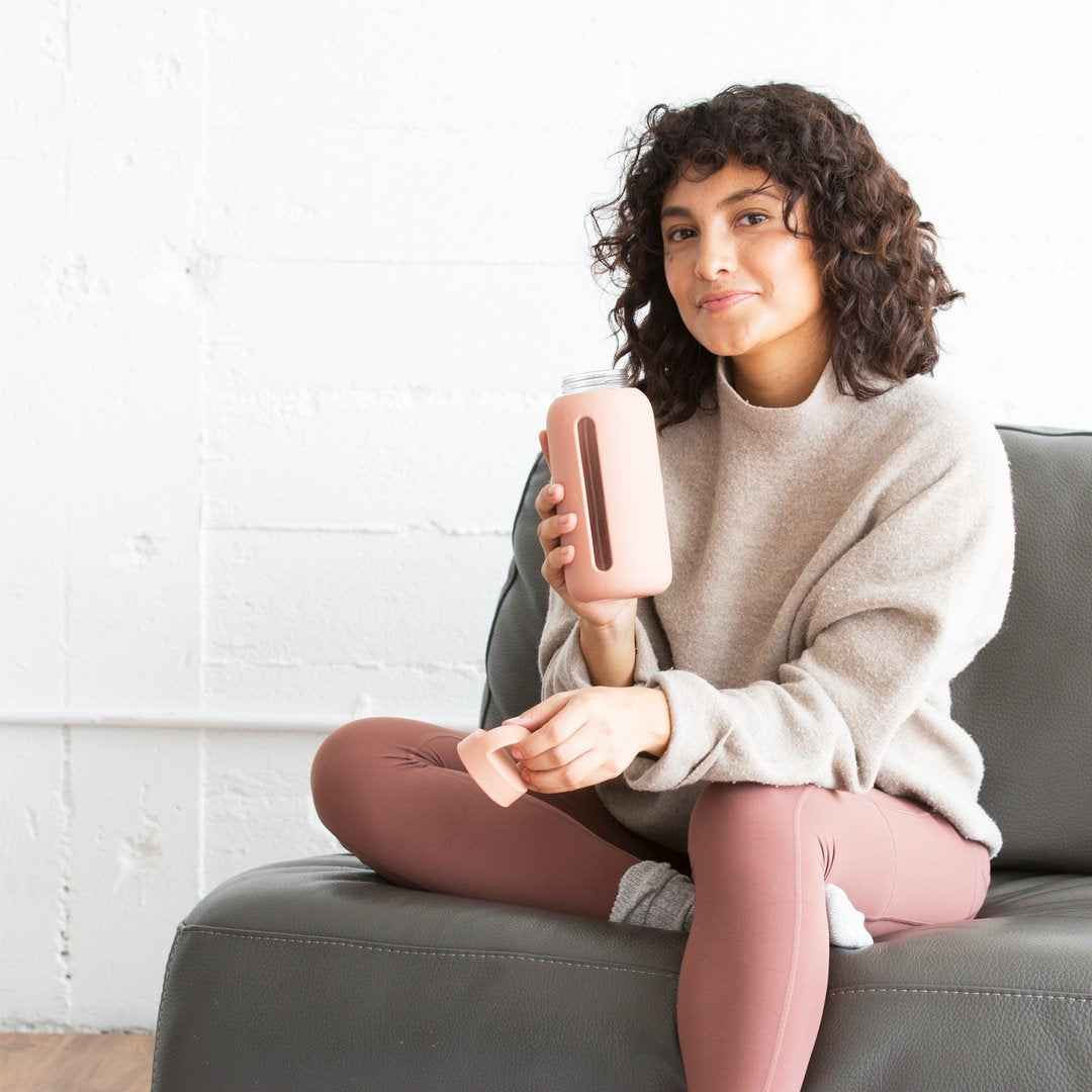 DAY BOTTLE | The Hydration Tracking Water Bottle | 27oz (800ml) | Rose