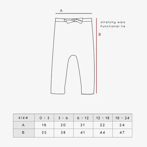 Roll Up Simple Pants | Cedar Stripe