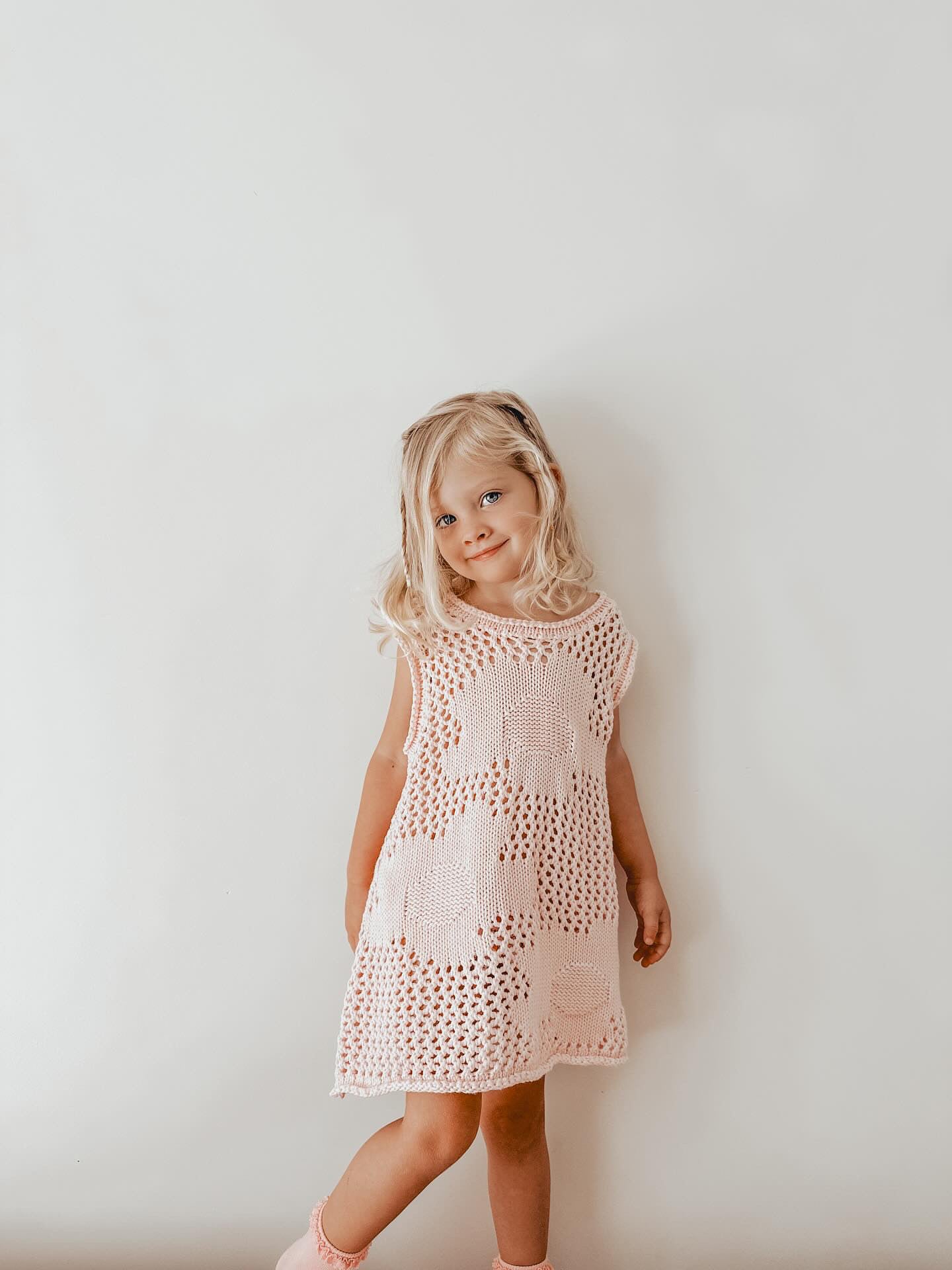Crochet Beach Dress | Cherry Blossom