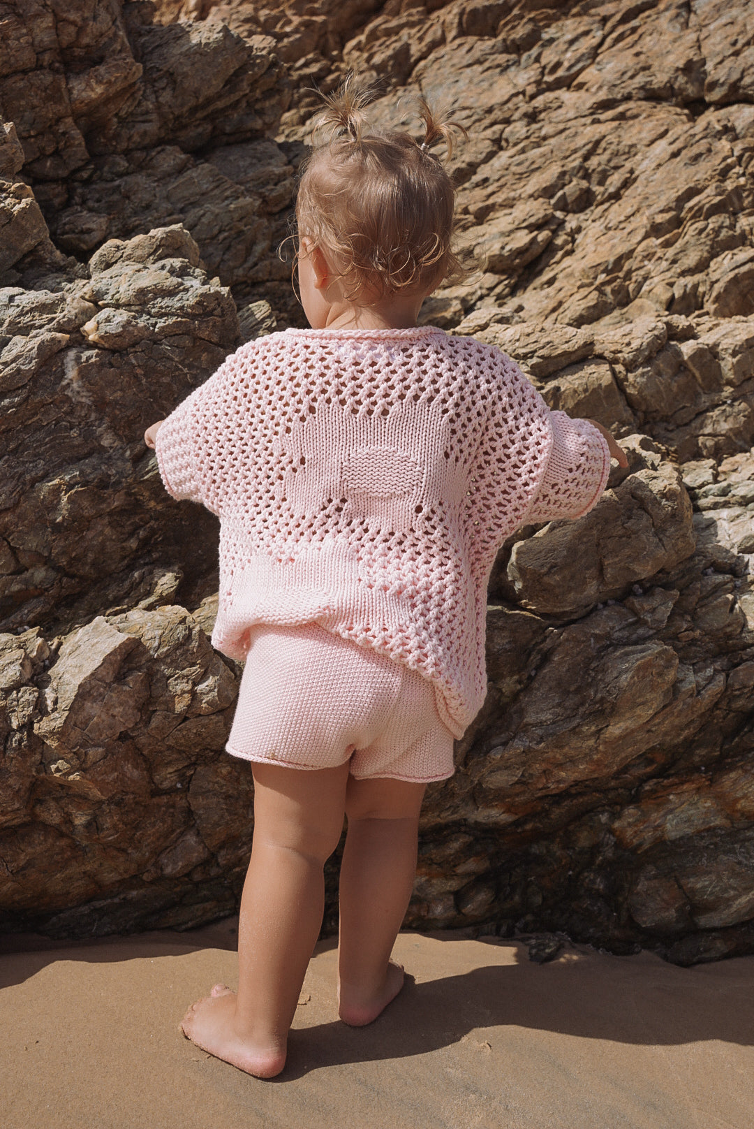 Crochet Shorts | Cherry Blossom