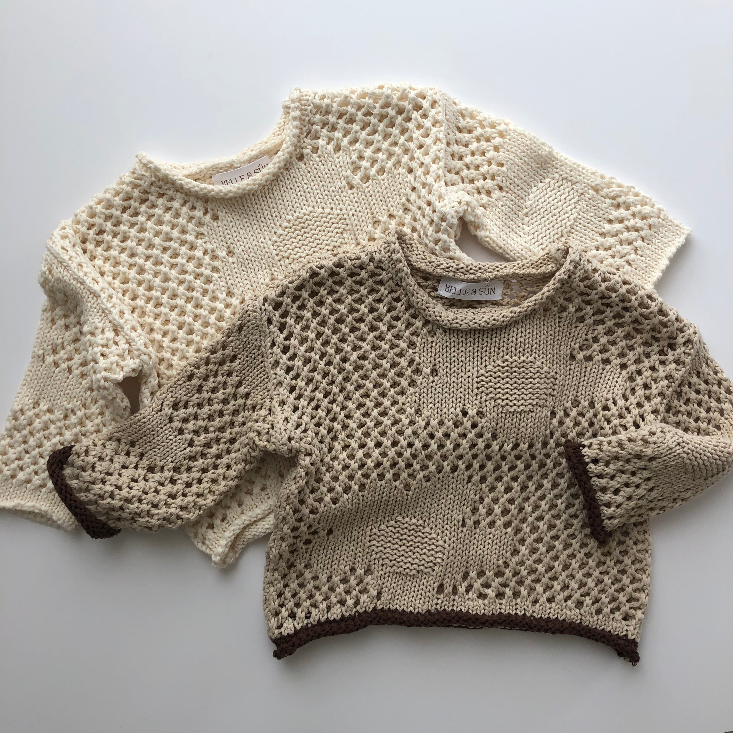 Crochet Pullover | Oat