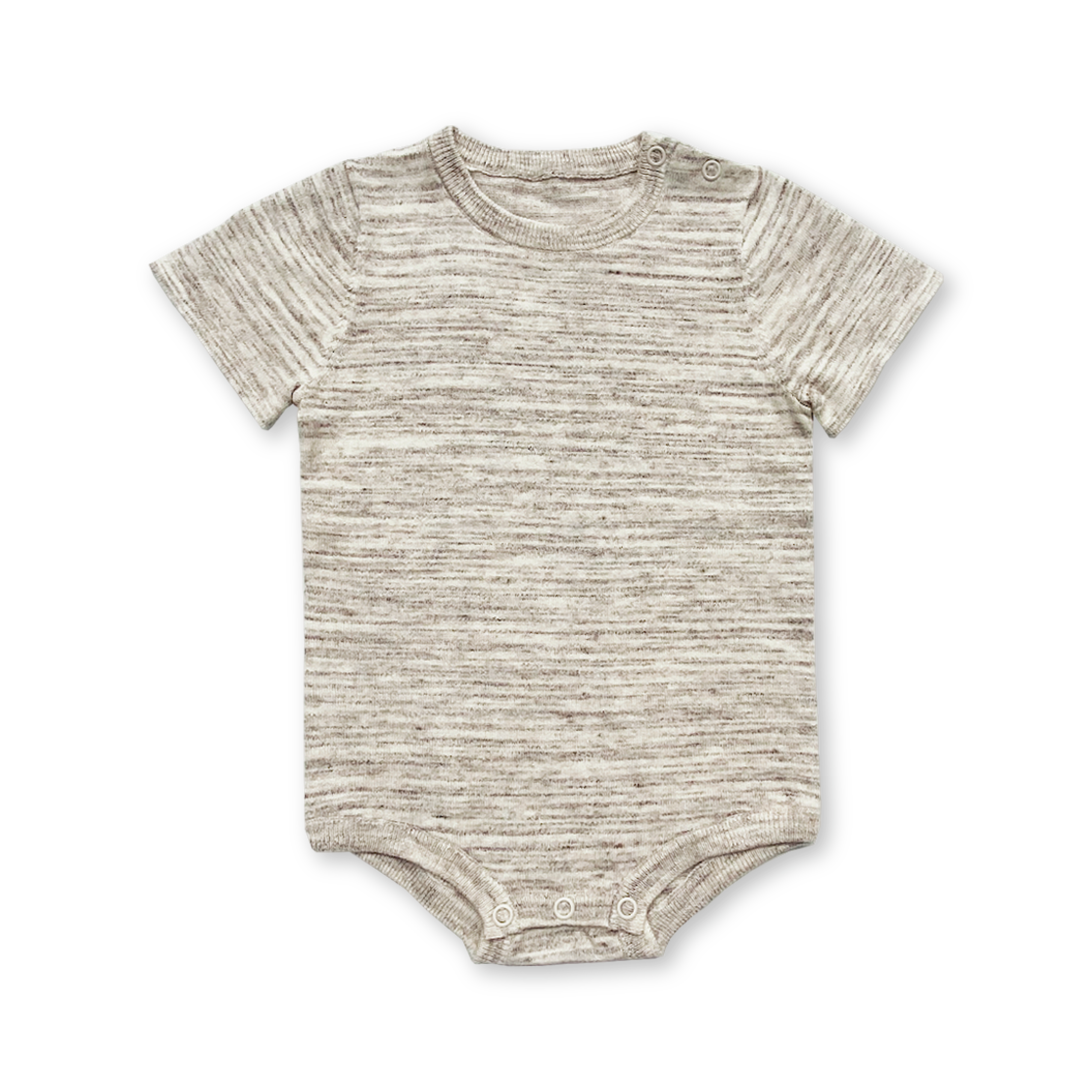 Knitted Tee Bodysuit | Wheat