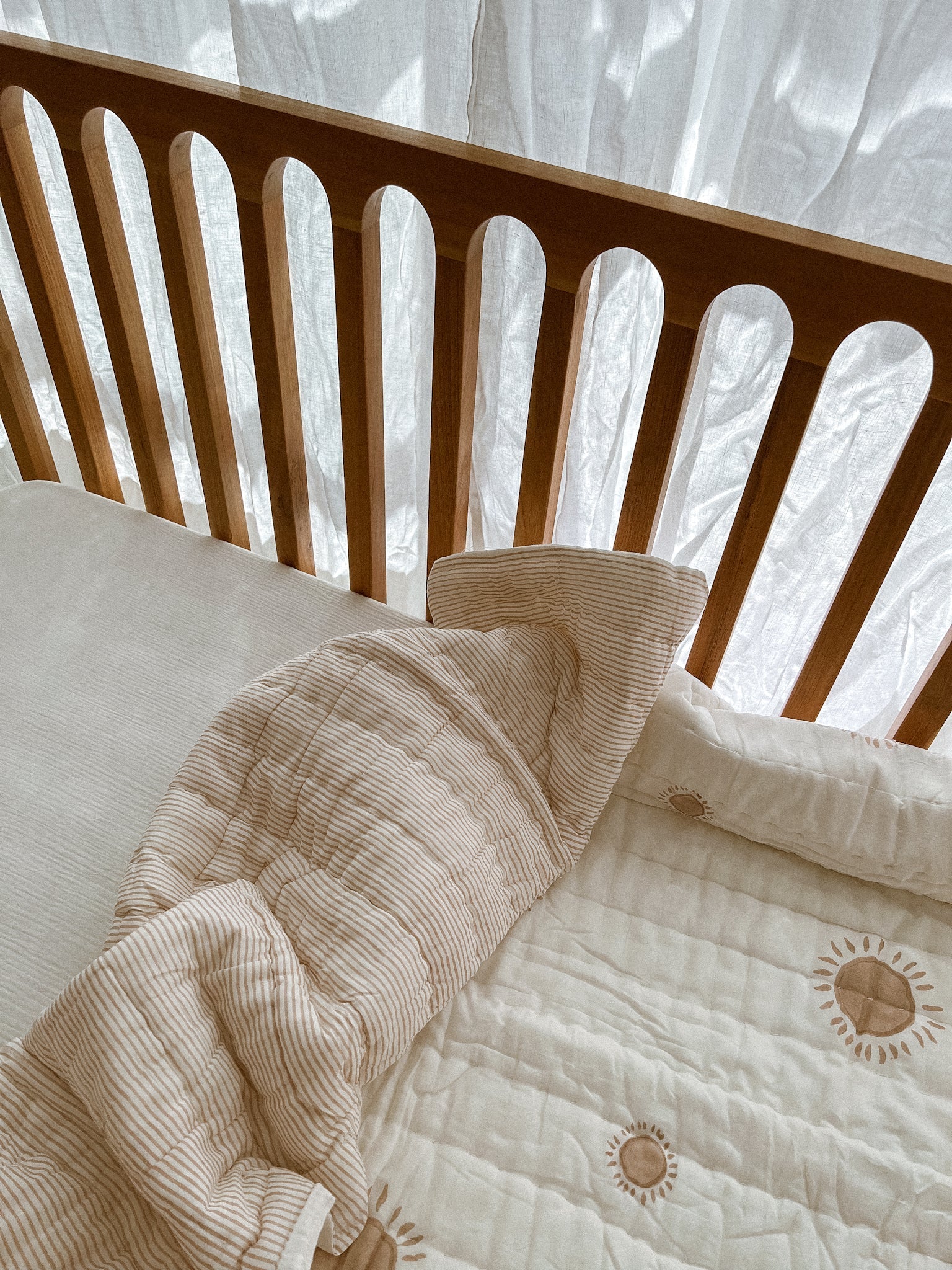 Cot Quilt Cotton Filled | Nude Suns