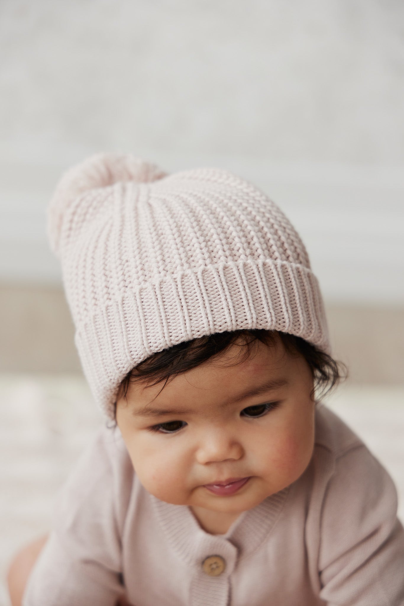 Aurelie Beanie | Pink Clay Marle