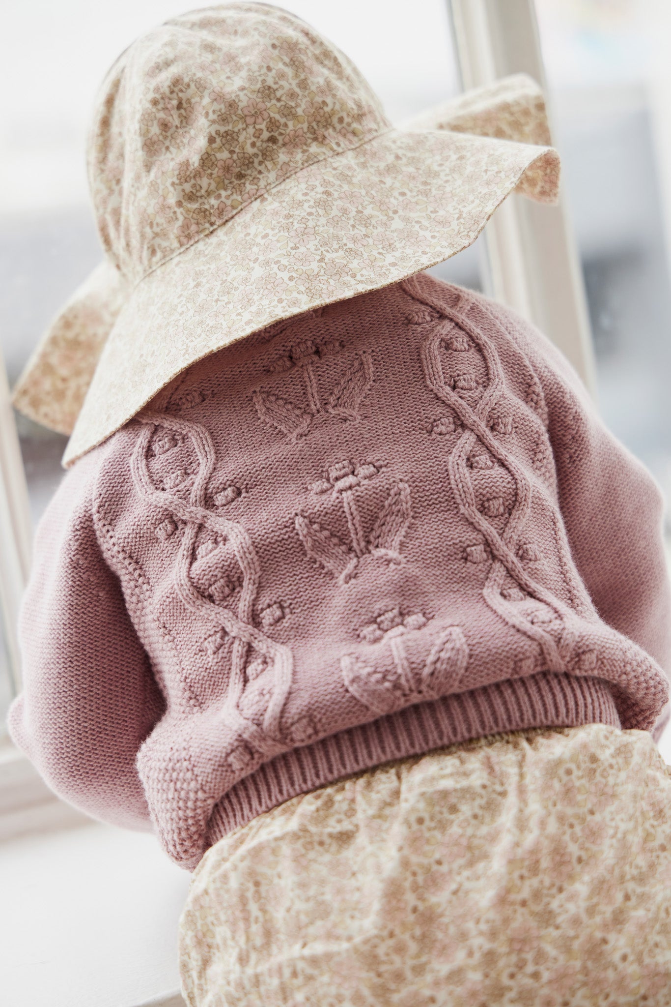 Sophie Jumper | Primrose Pink Marle