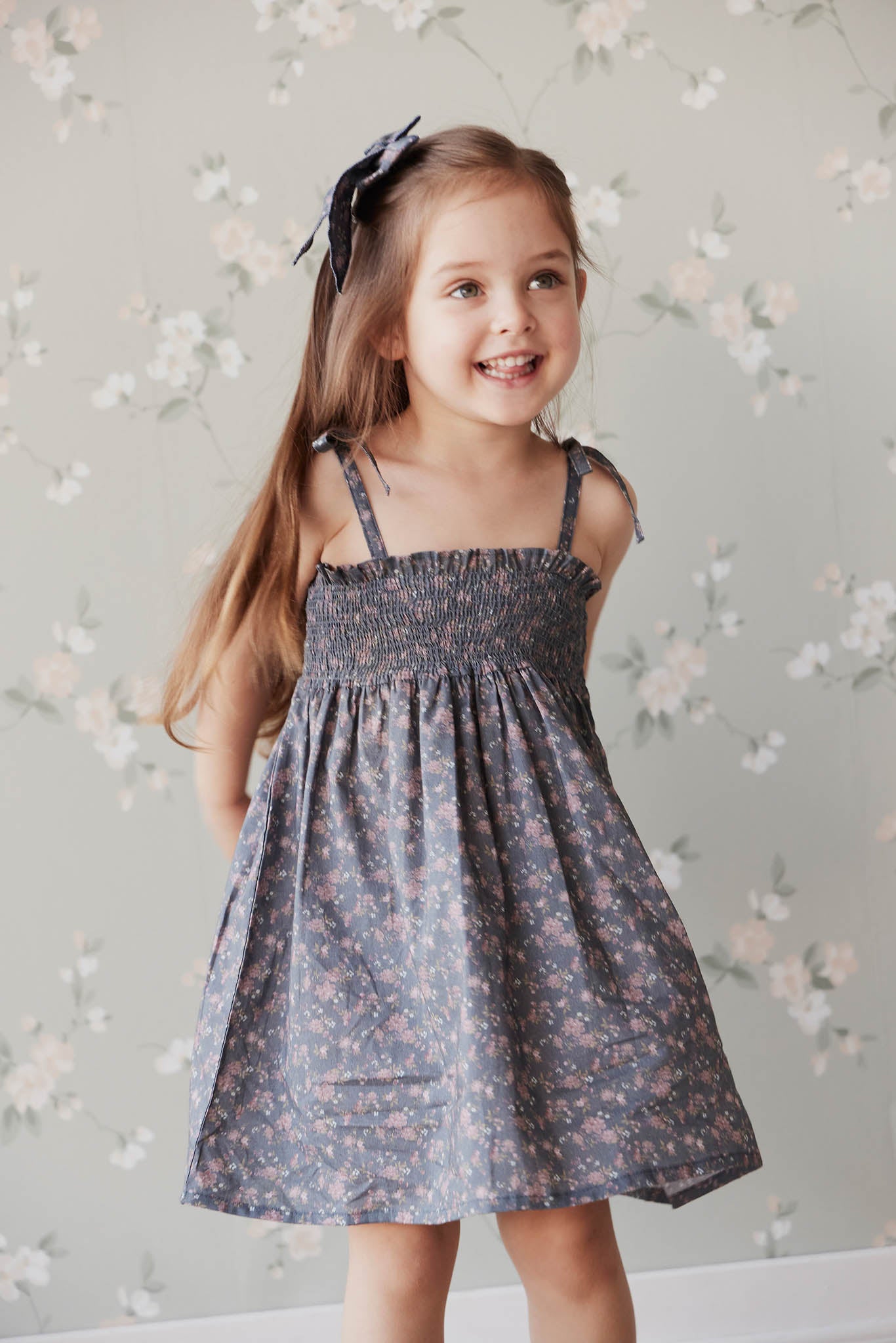 Organic Cotton Eveleigh Dress | Madeline Lane Storm