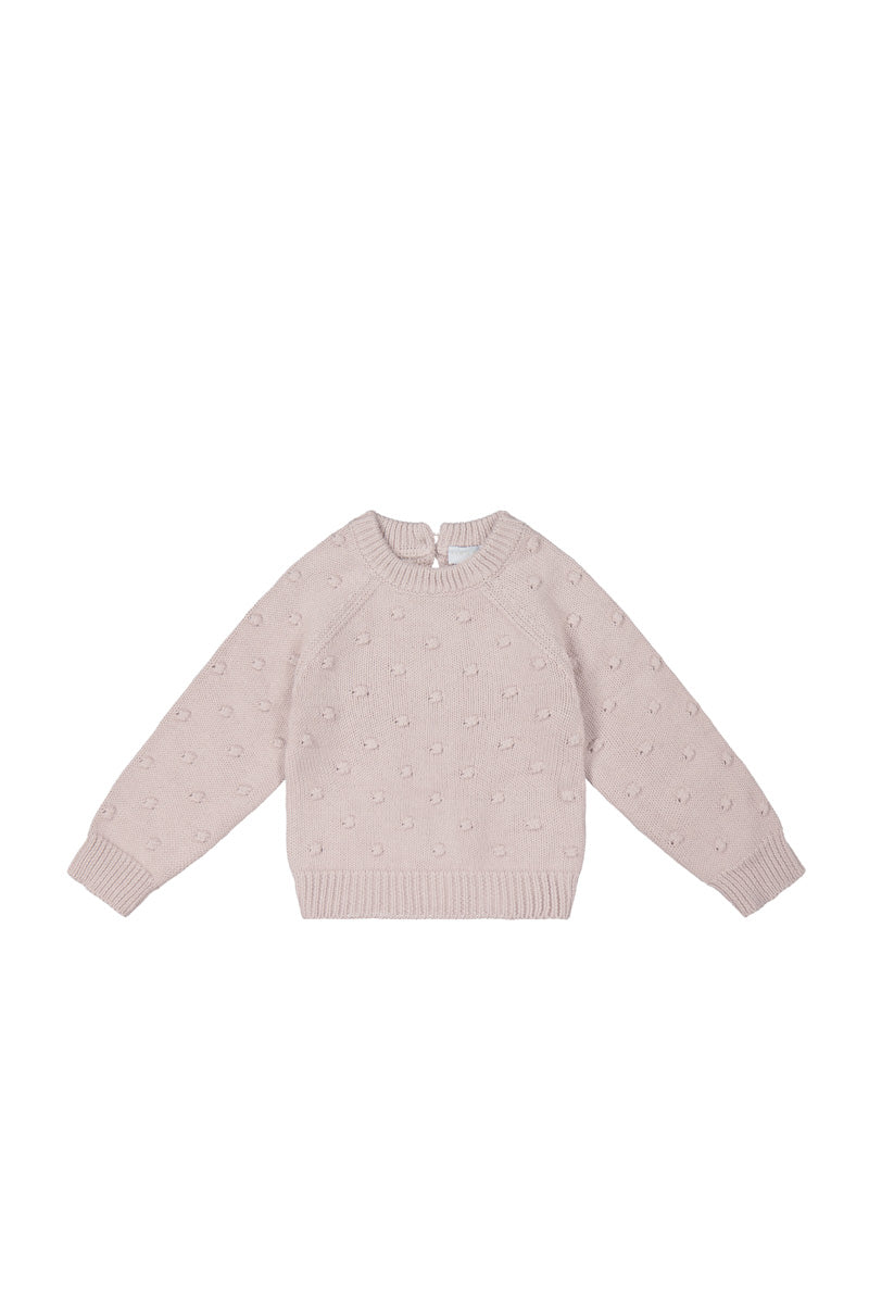 Dotty Knit Jumper | Rosebud